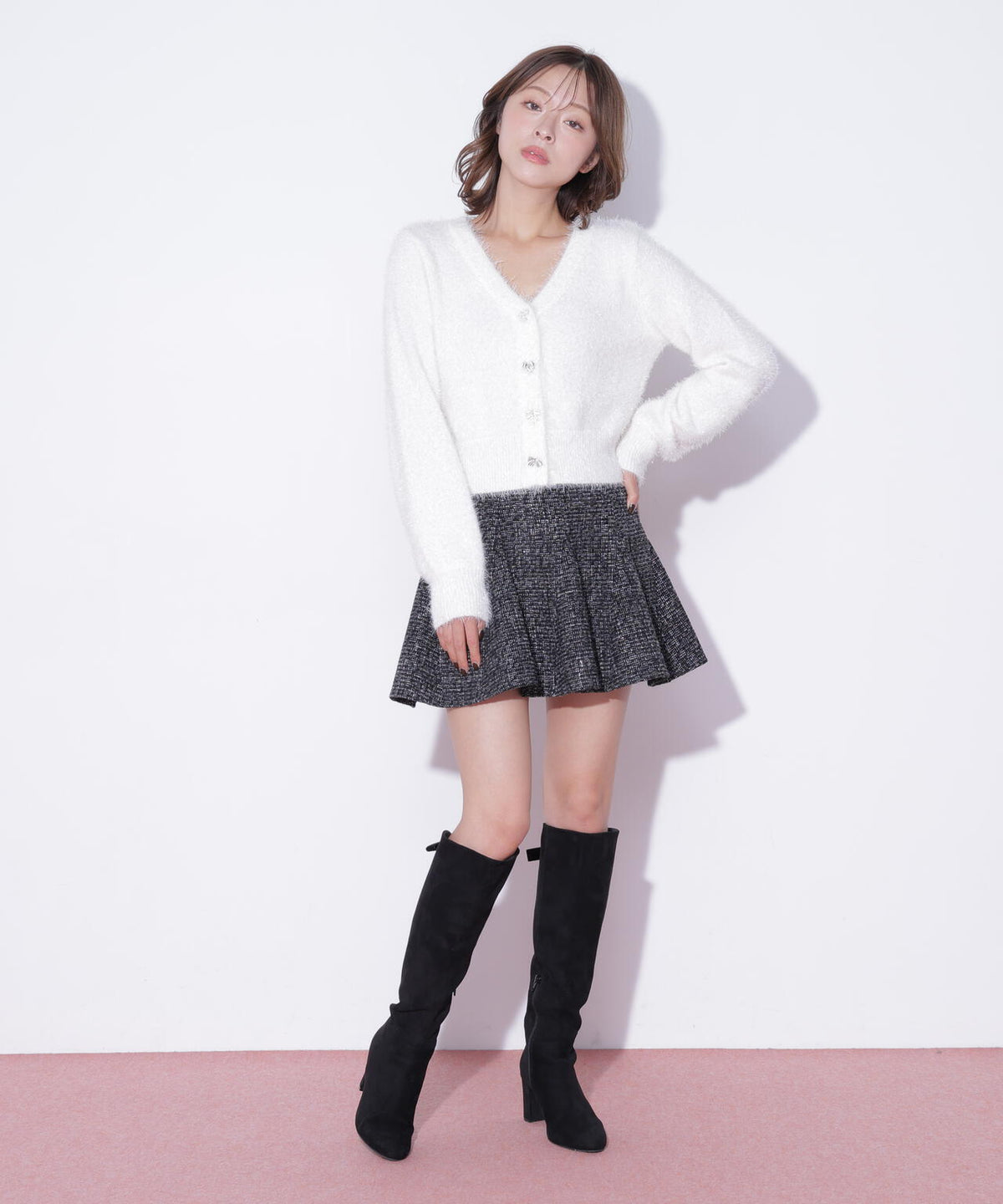 162cm 着用サイズ:FR