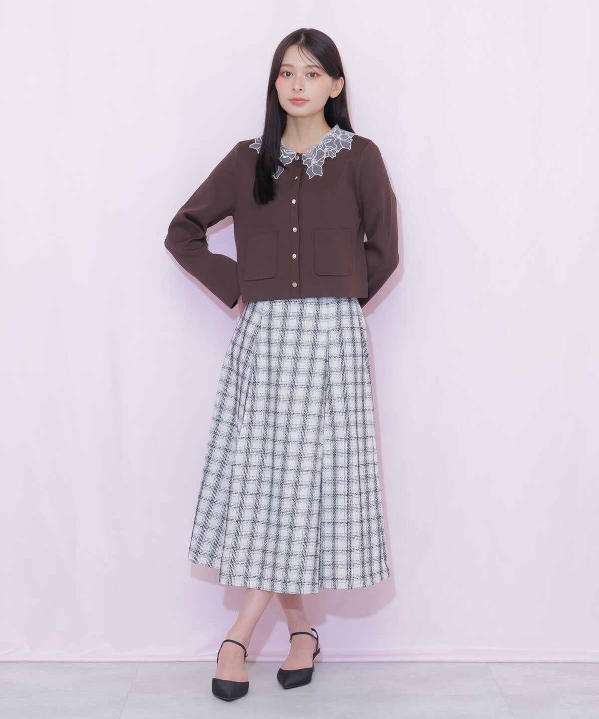 162cm 着用サイズ:FR