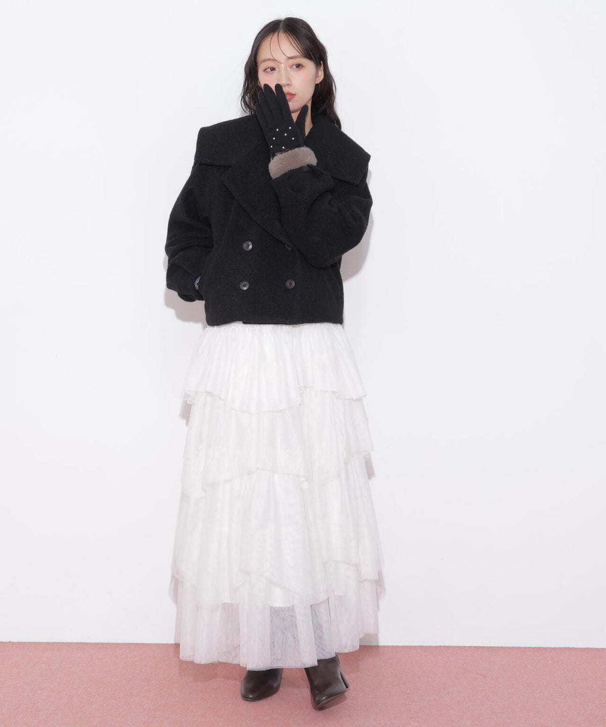160cm 着用サイズ:FR
