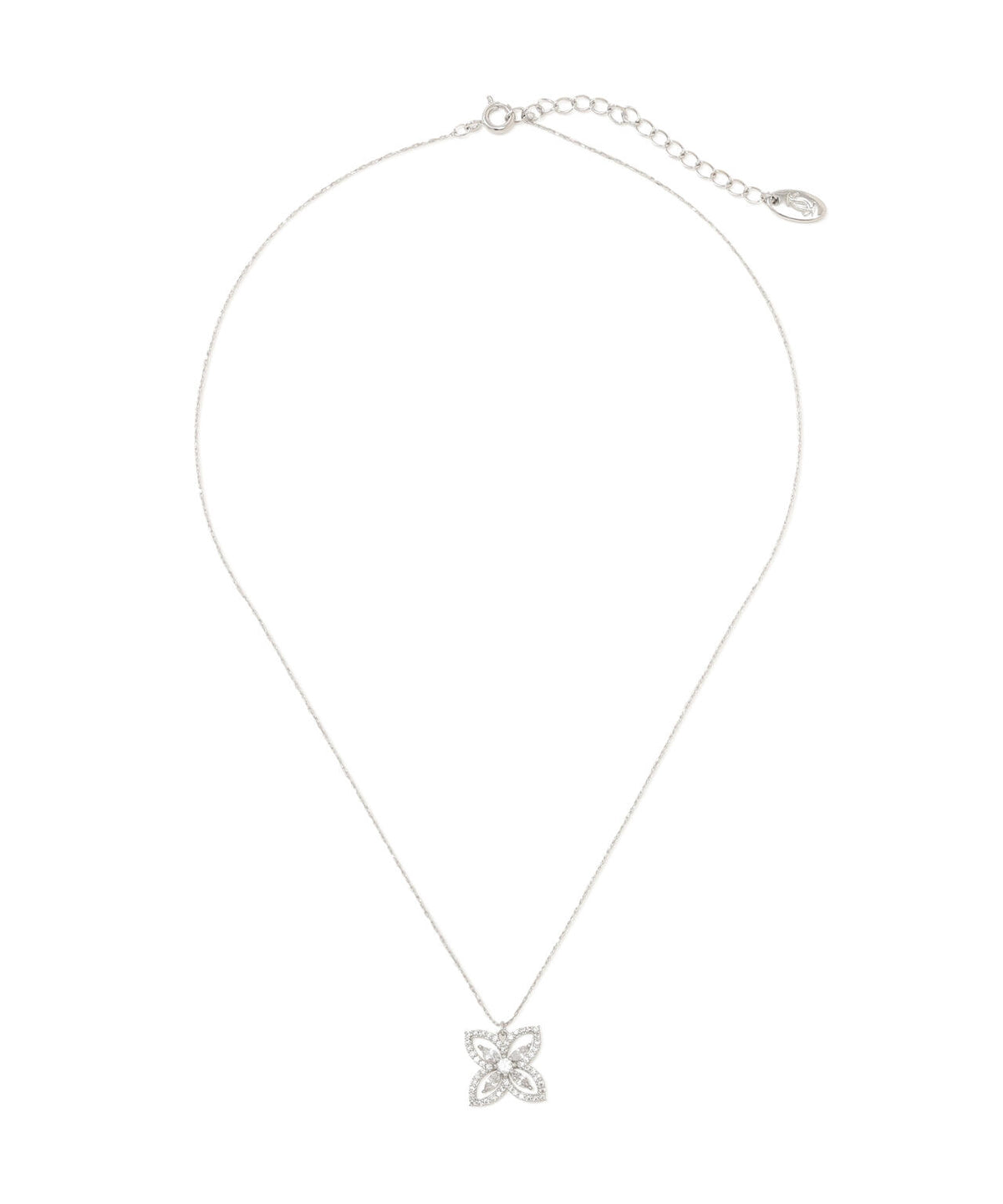 Cubic フラワーネックレス