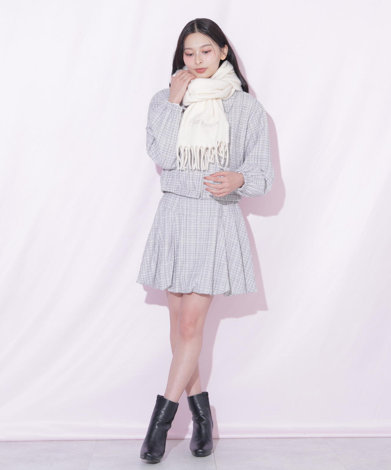 162cm 着用サイズ:FR