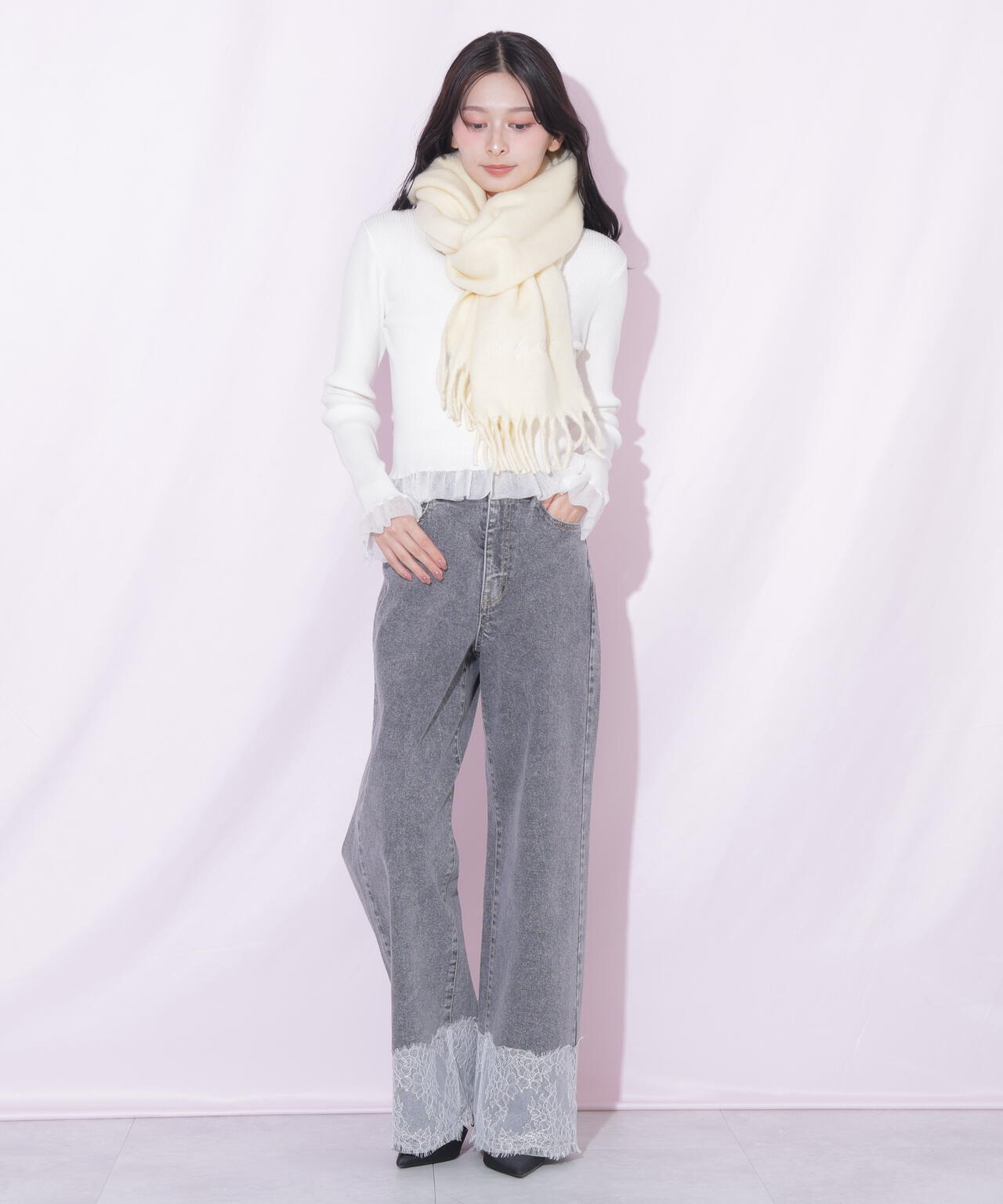 162cm 着用サイズ:FR