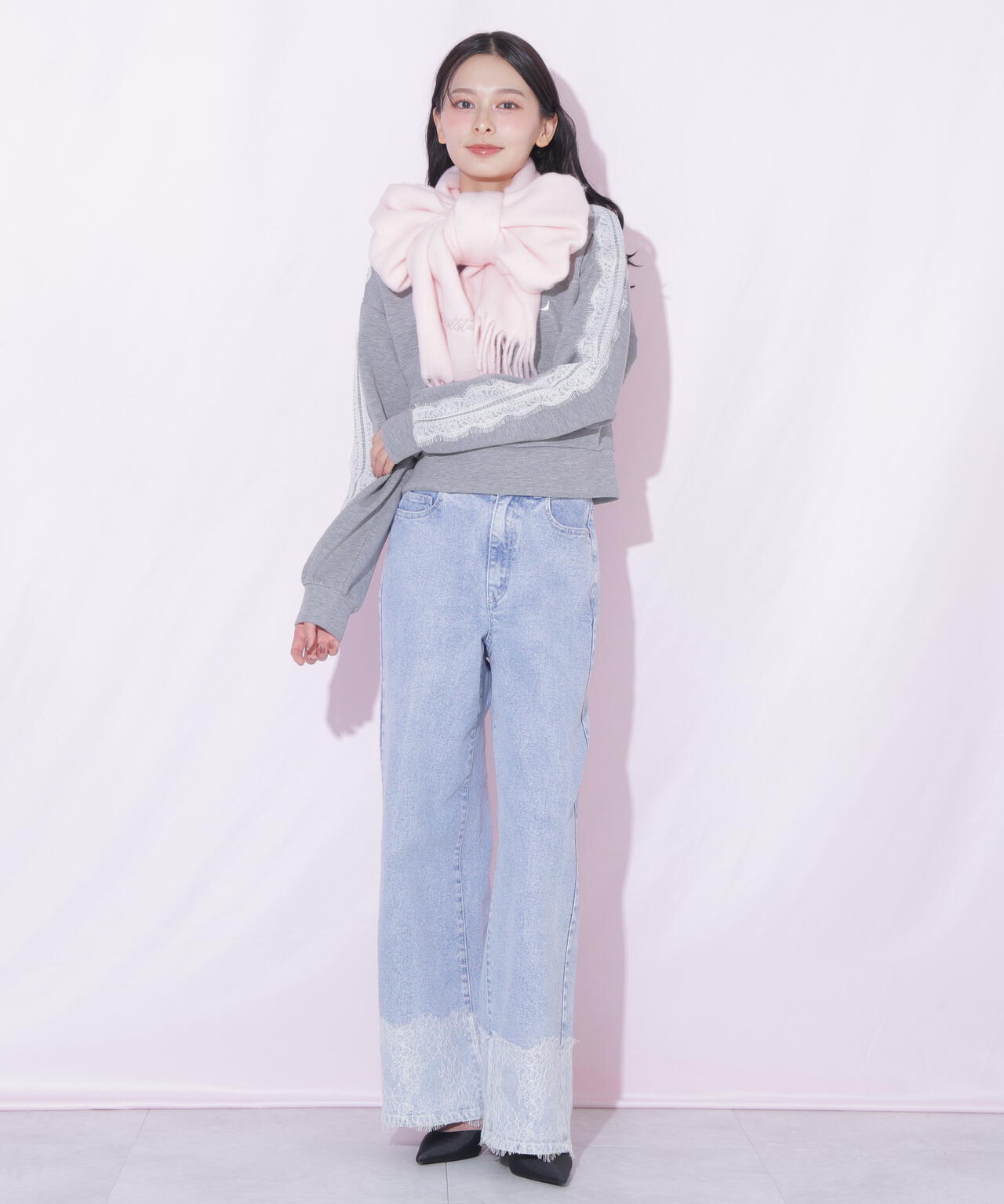 162cm 着用サイズ:FR