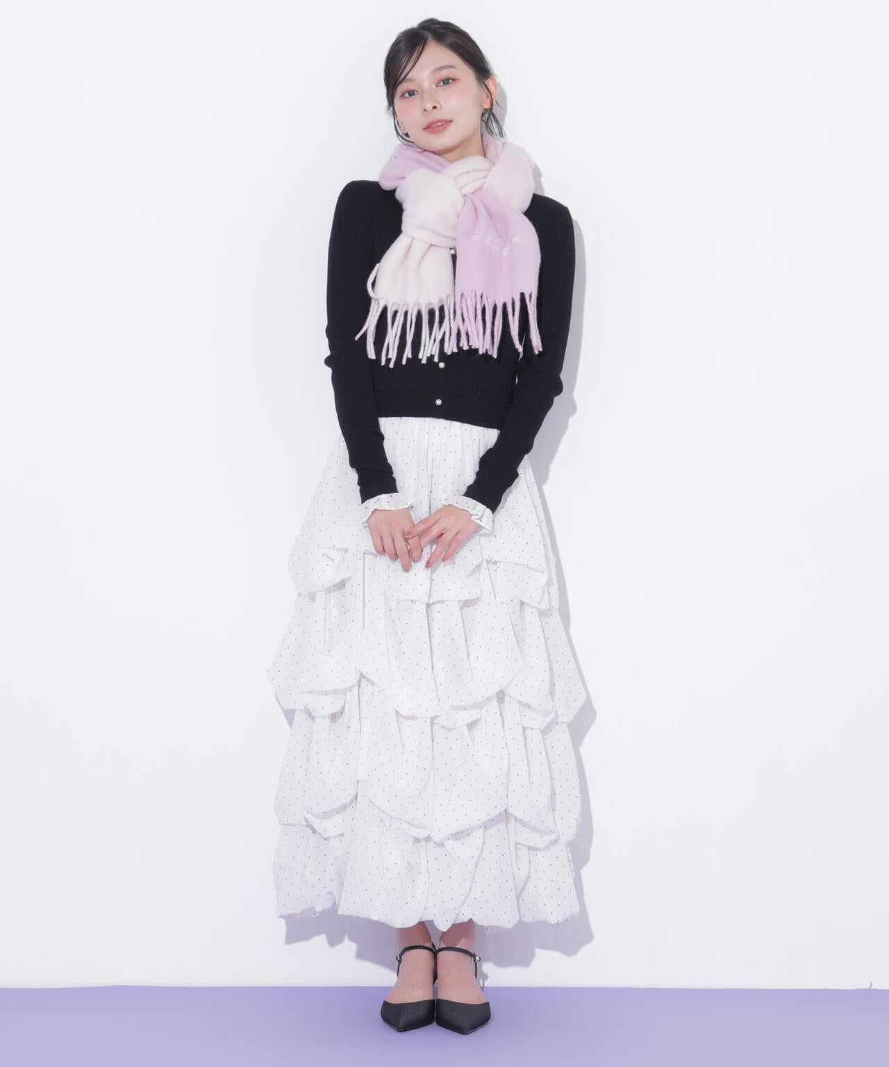 162cm 着用サイズ:FR