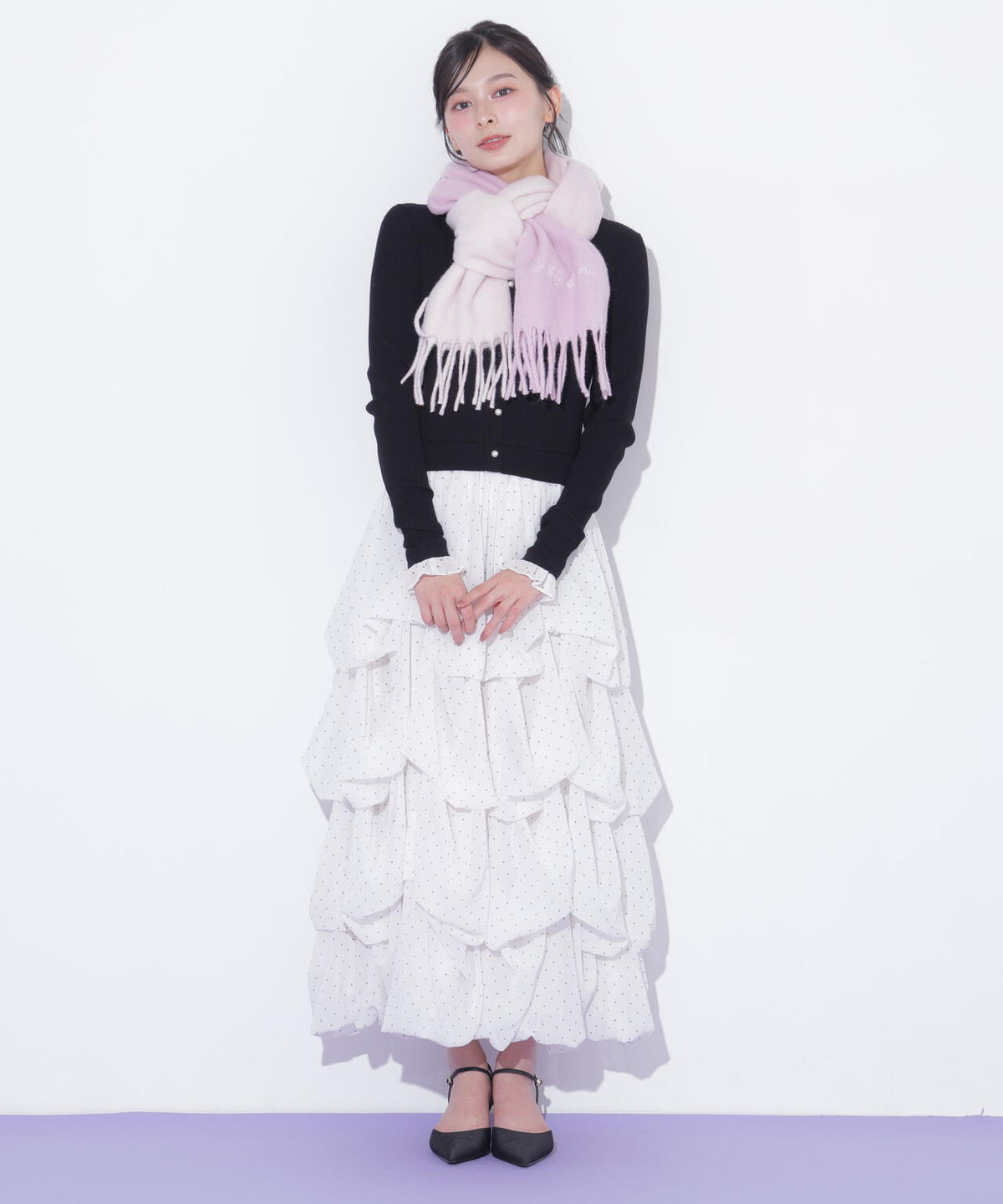 162cm 着用サイズ:FR