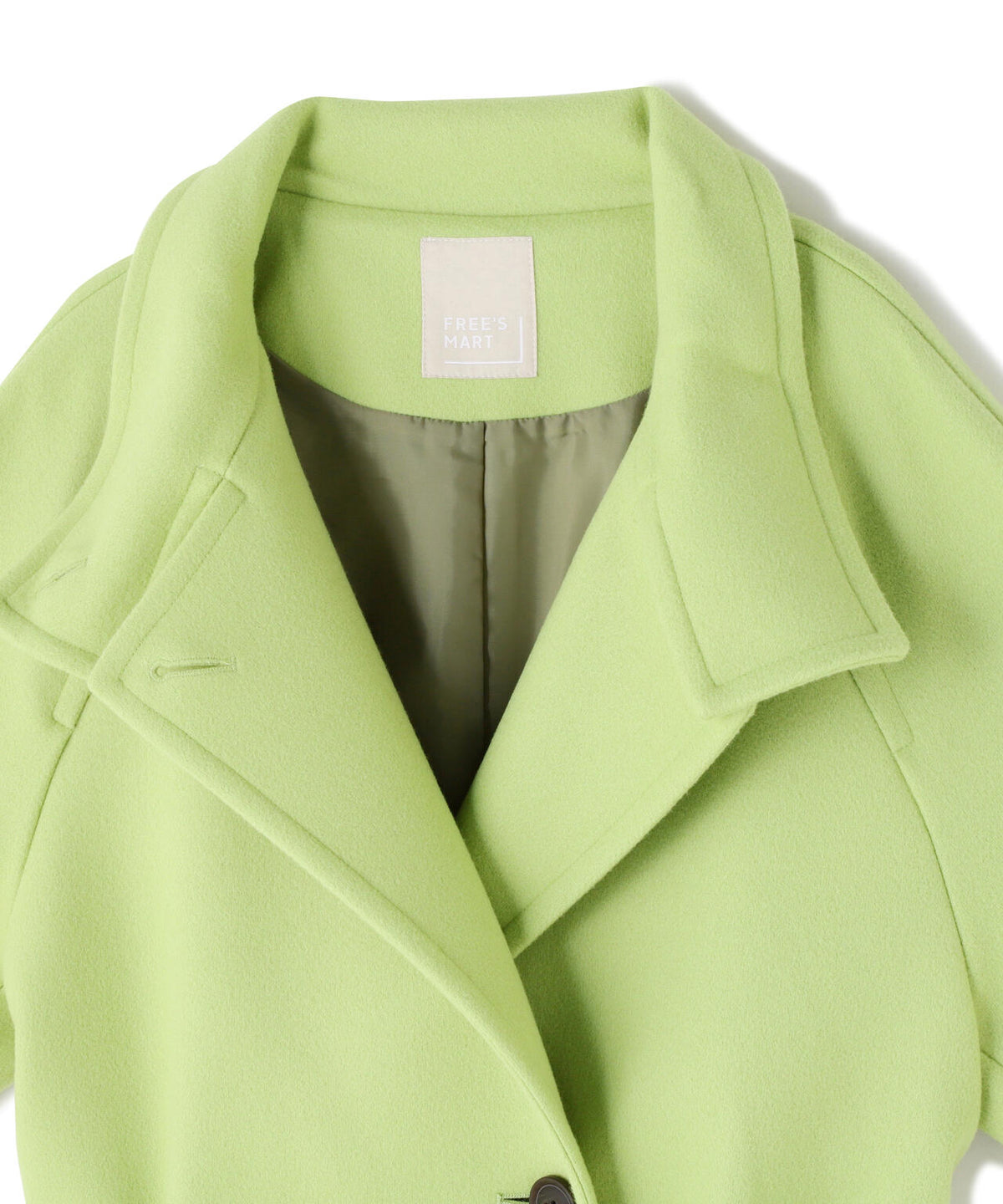 【3サイズ展開XS-M】スタンドカラーロングコート【低身長サイズ有】