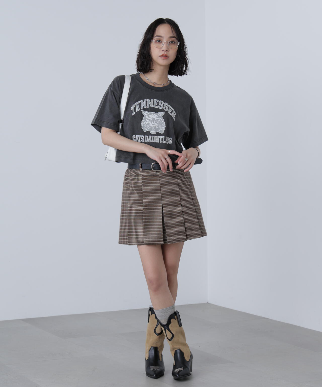 〈フリーズマート別注〉テネシーリバーショート丈Tシャツ