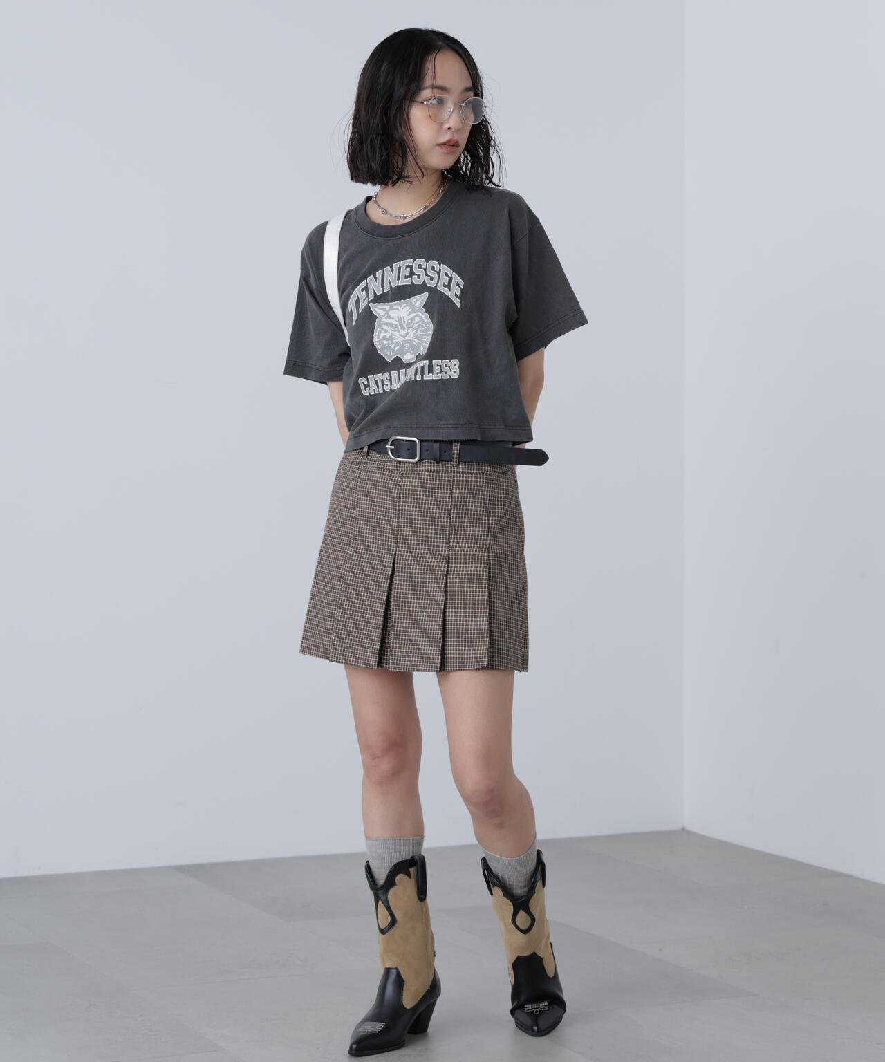 〈フリーズマート別注〉テネシーリバーショート丈Tシャツ