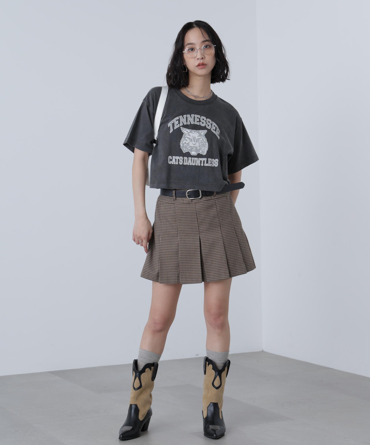〈フリーズマート別注〉テネシーリバーショート丈Tシャツ