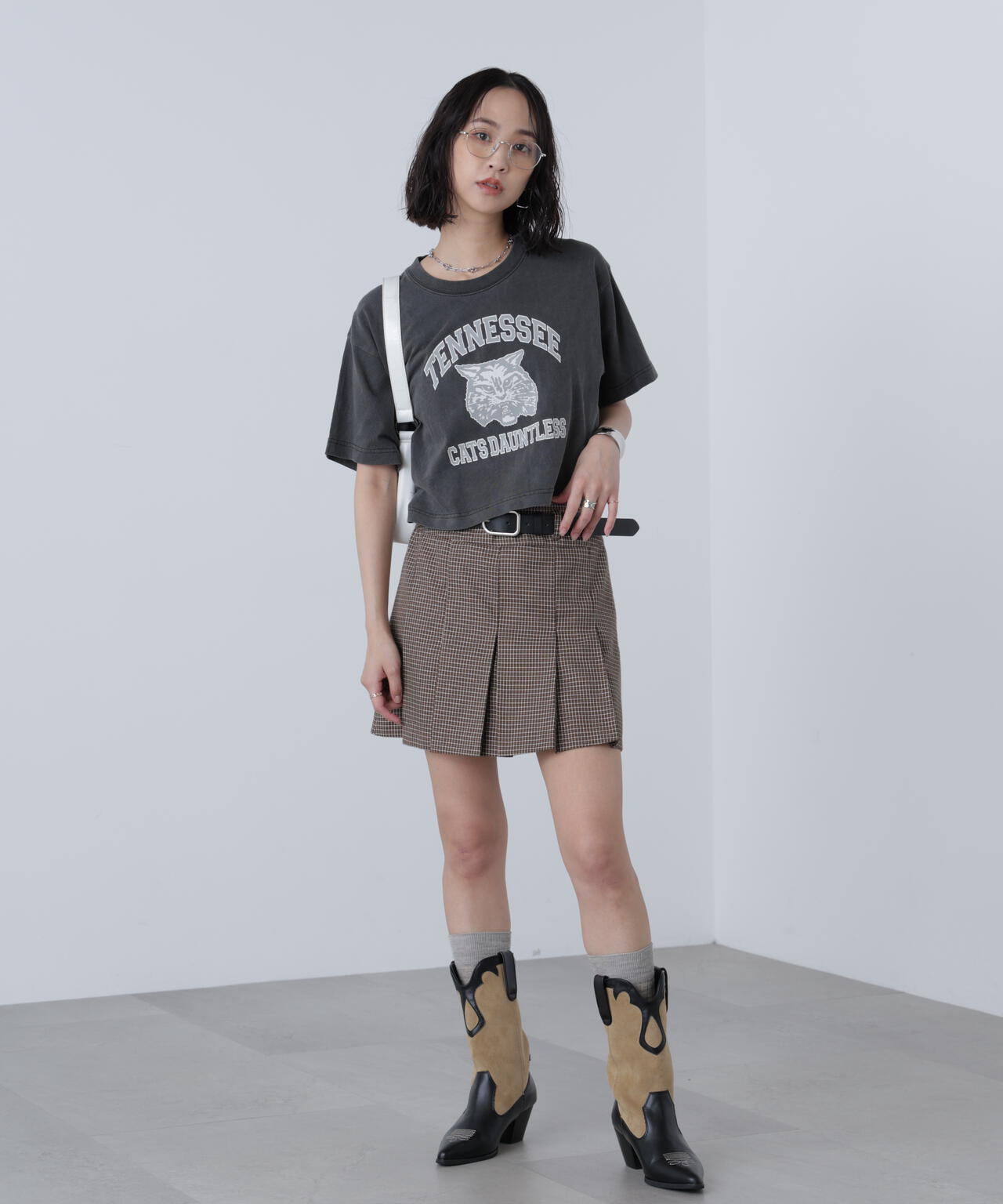 〈フリーズマート別注〉テネシーリバーショート丈Tシャツ