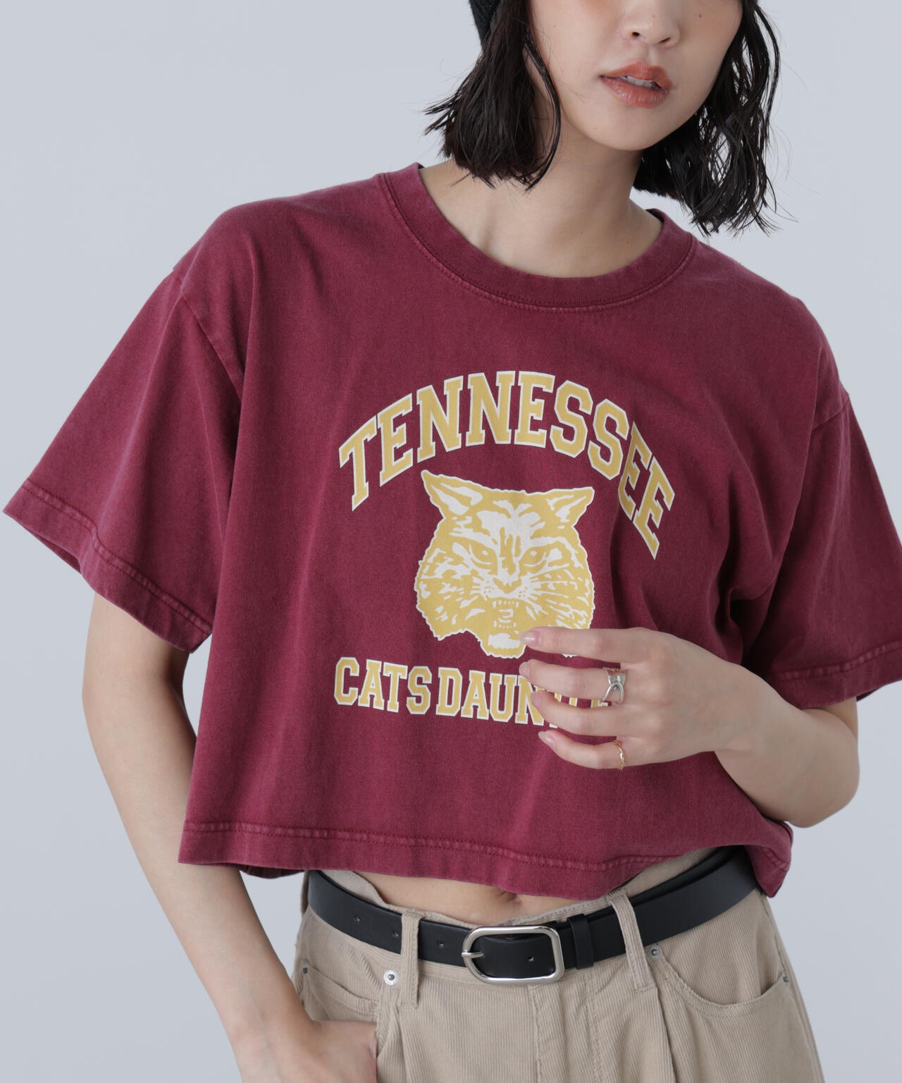 〈フリーズマート別注〉テネシーリバーショート丈Tシャツ