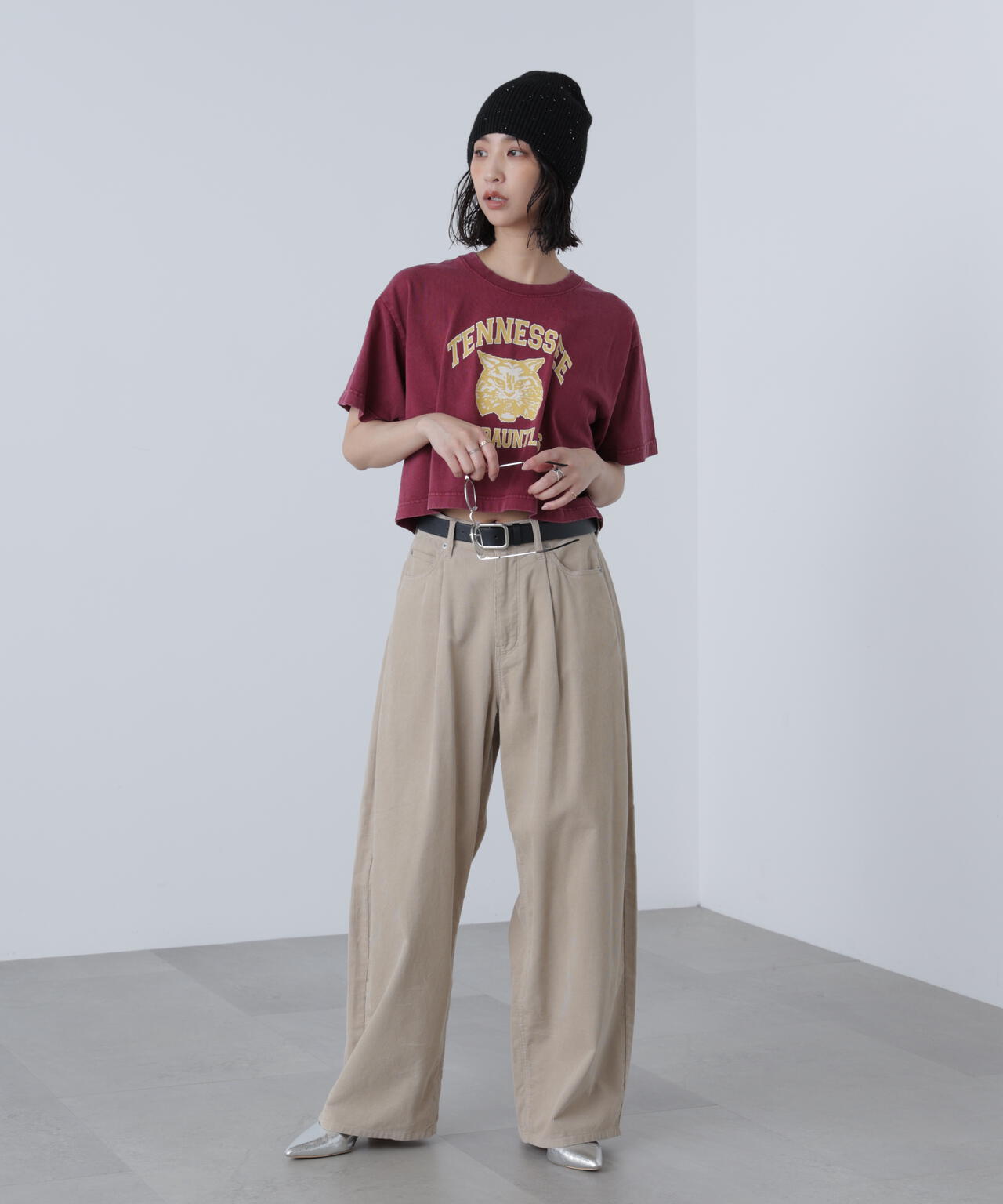 〈フリーズマート別注〉テネシーリバーショート丈Tシャツ