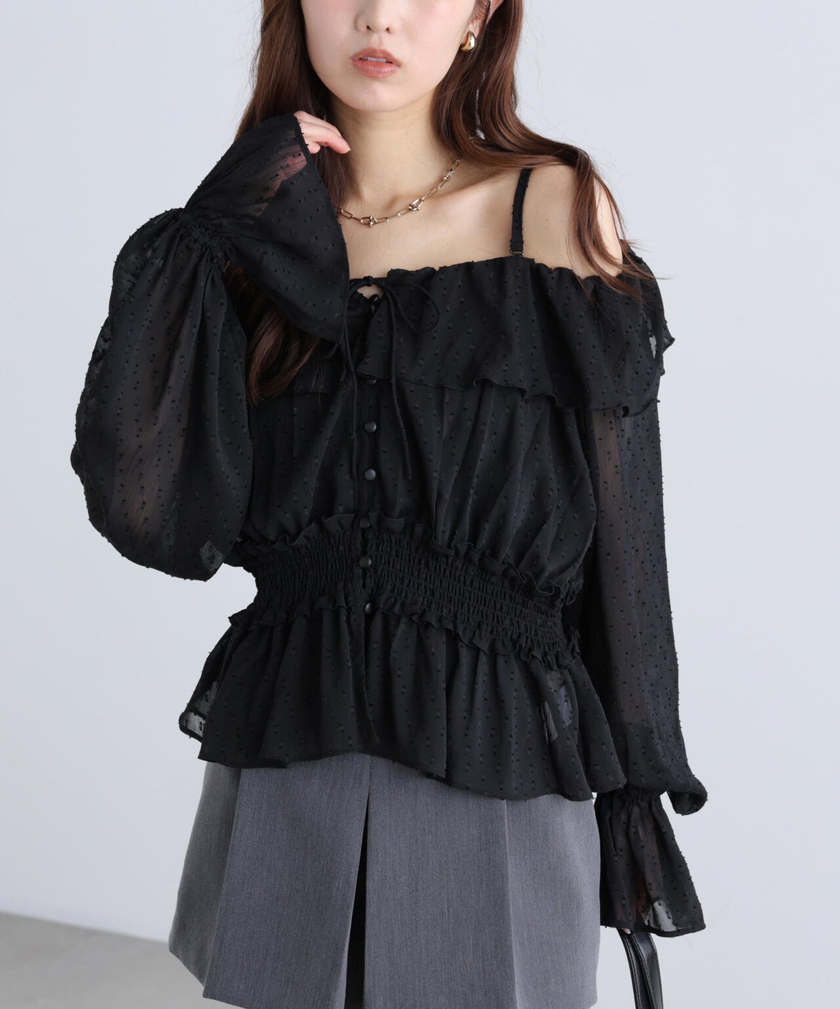 162cm 着用サイズ:FR