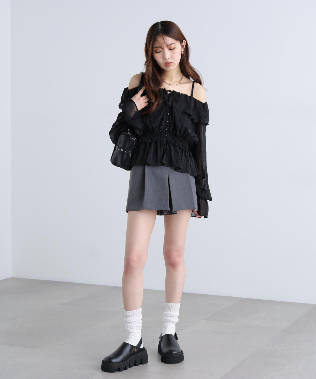 162cm 着用サイズ:FR