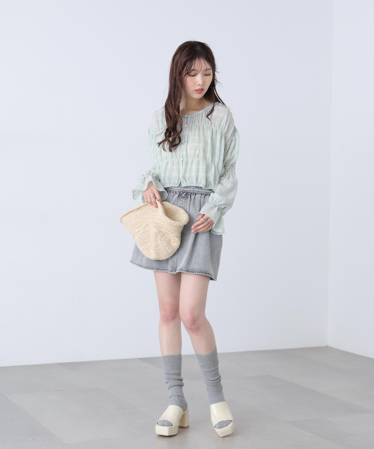 162cm 着用サイズ:FR