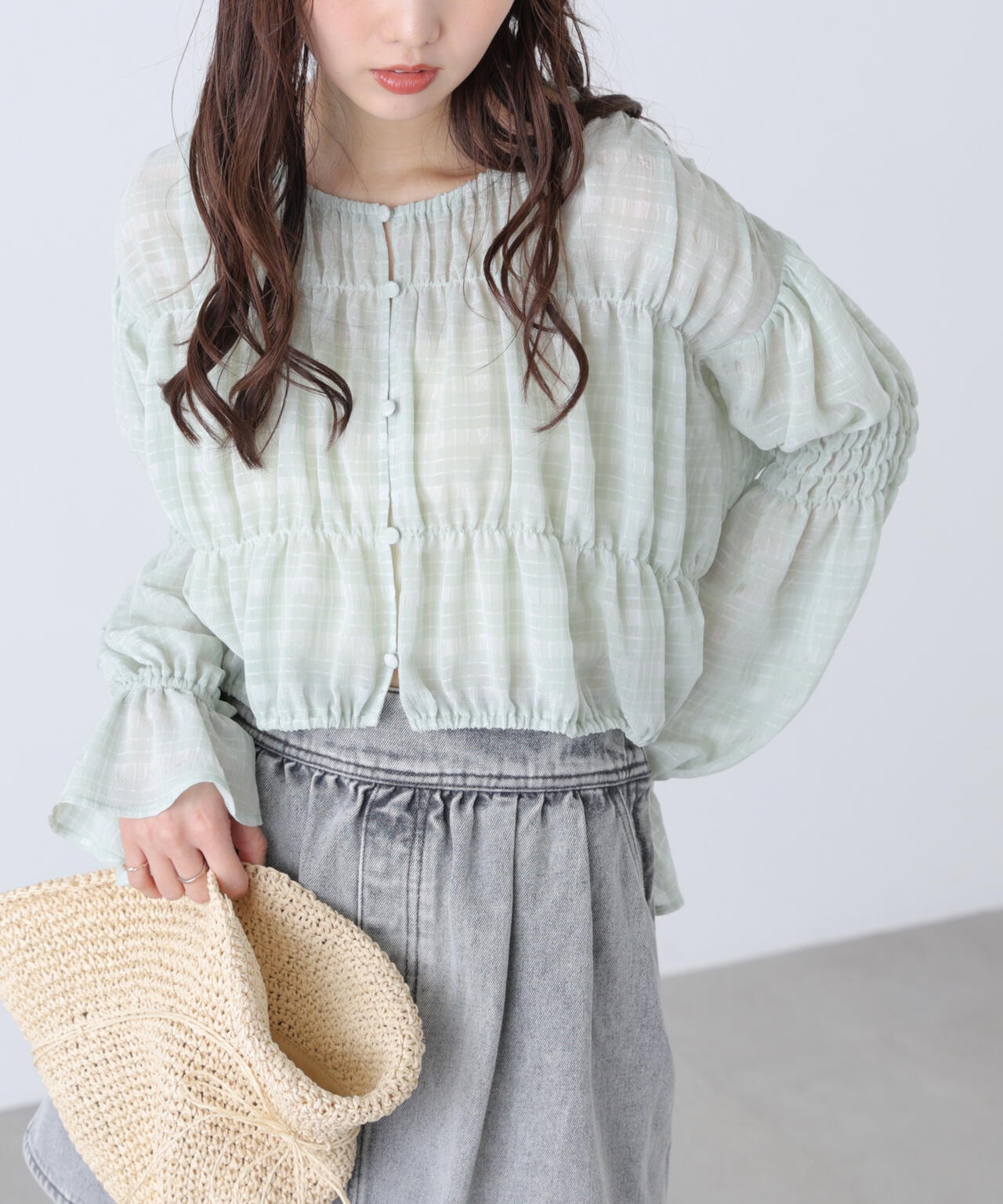 162cm 着用サイズ:FR