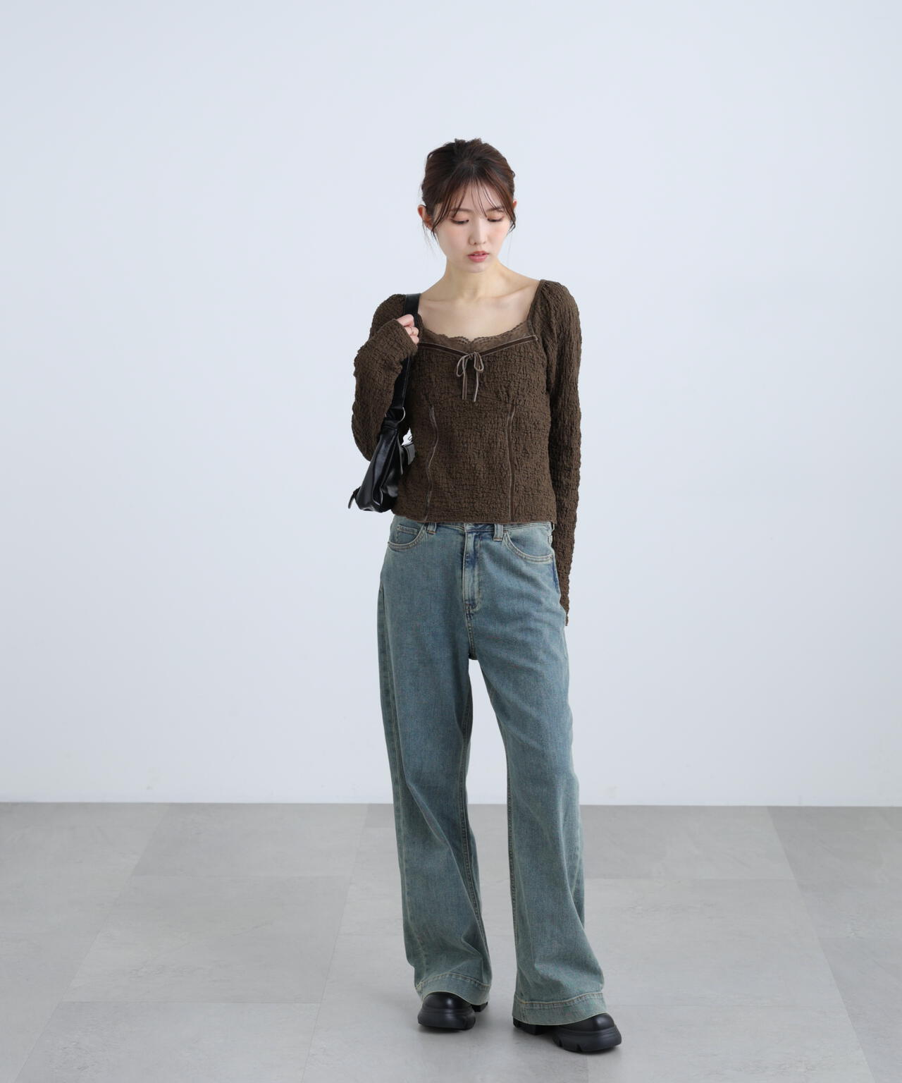 162cm 着用サイズ:FR