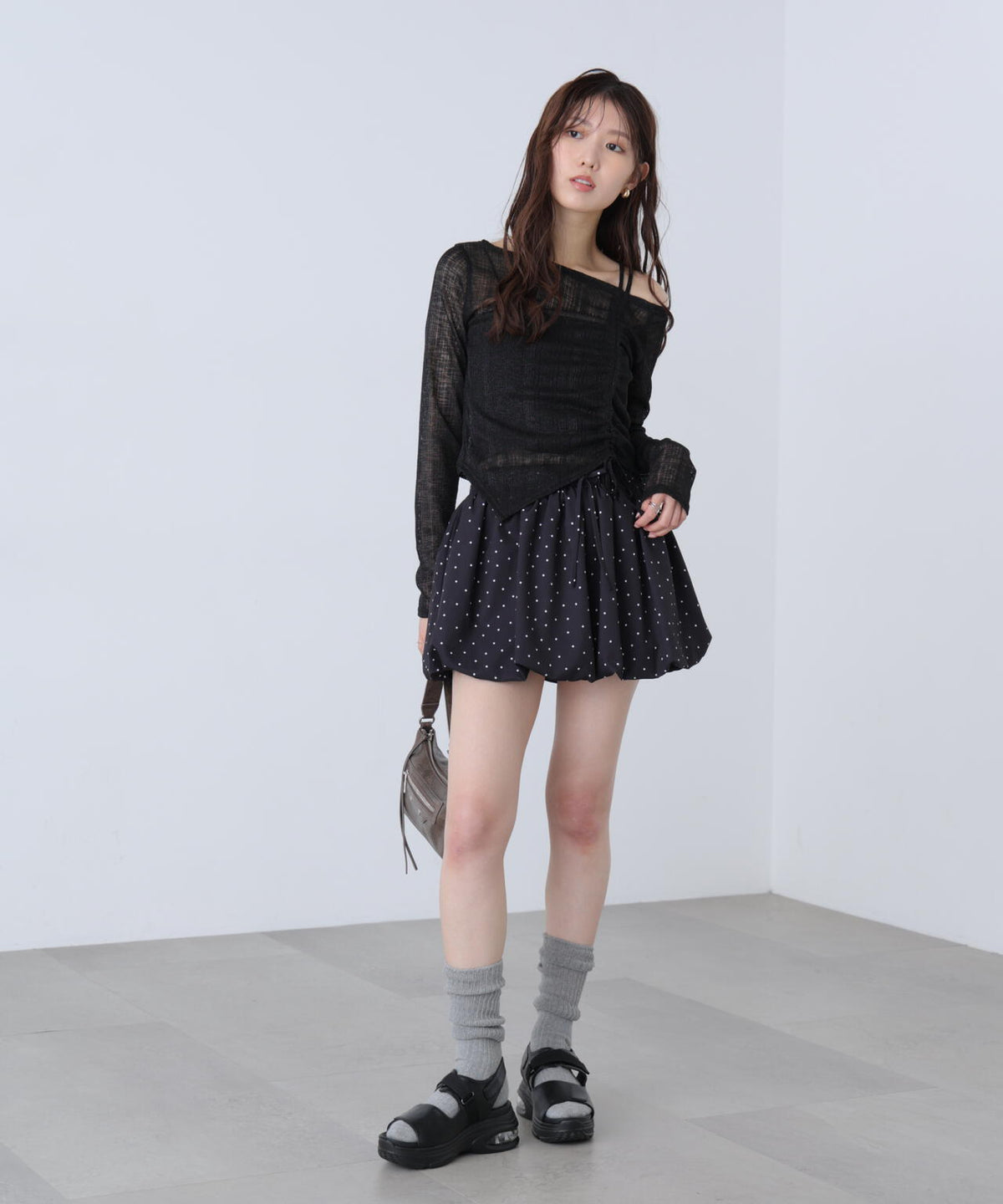 162cm 着用サイズ:FR