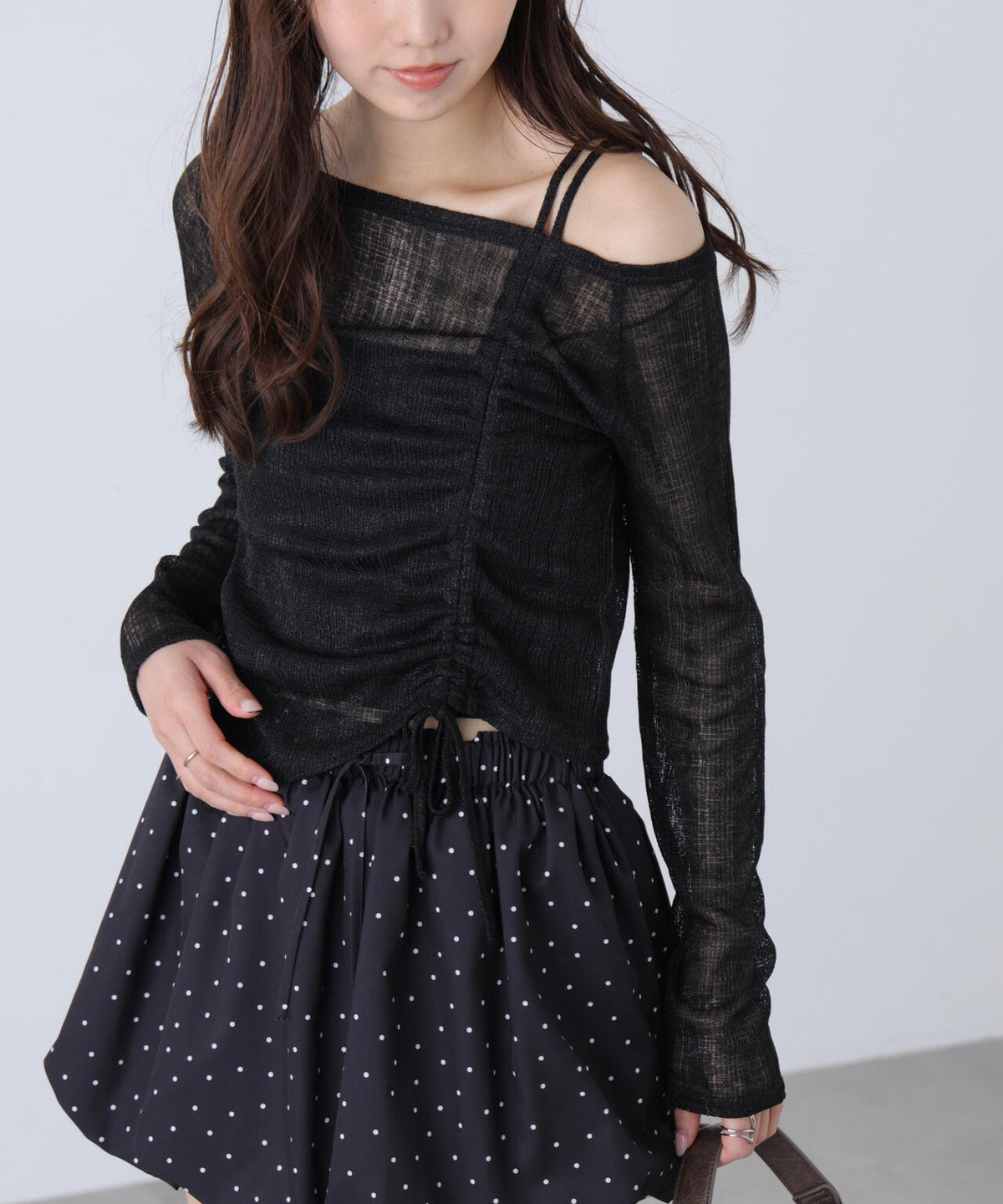 162cm 着用サイズ:FR
