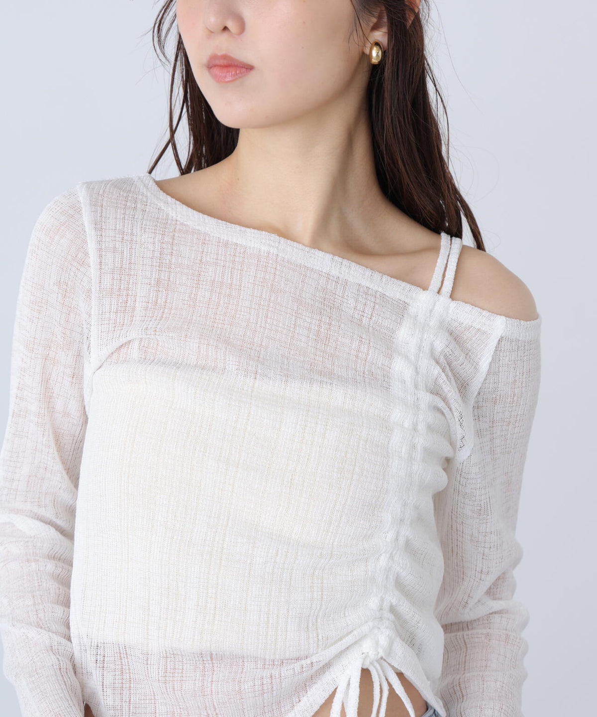 162cm 着用サイズ:FR