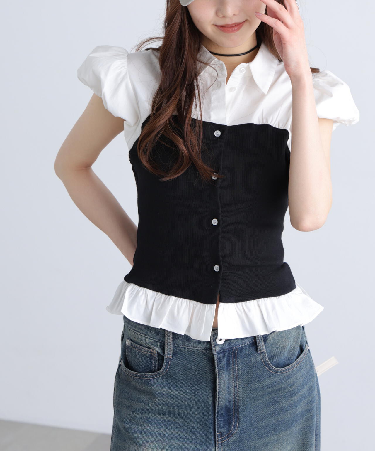 162cm 着用サイズ:FR