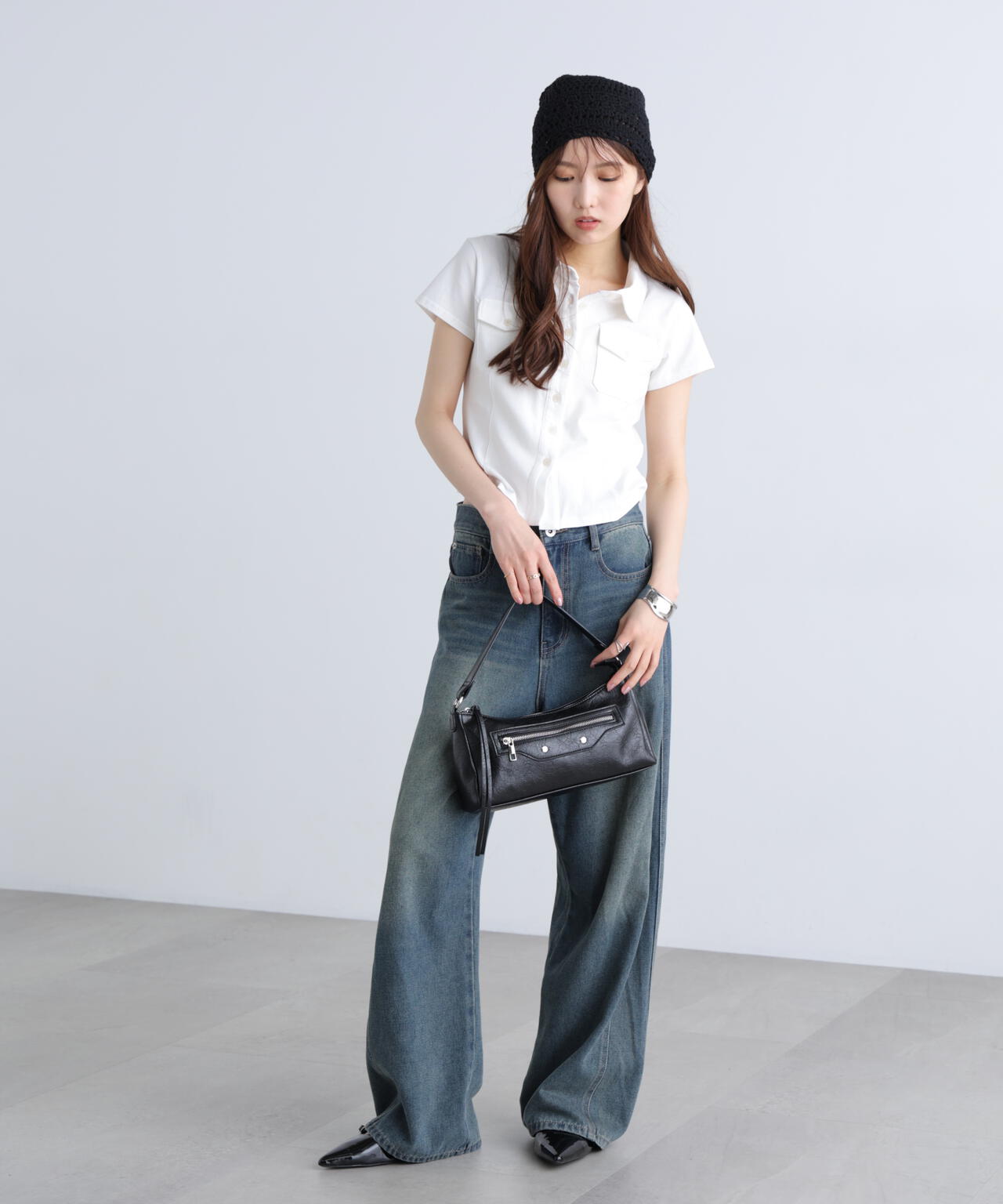 162cm 着用サイズ:FR