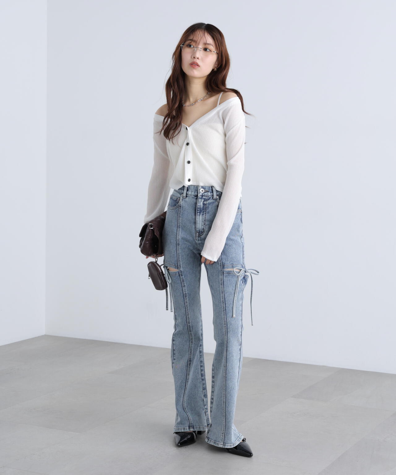162cm 着用サイズ:FR