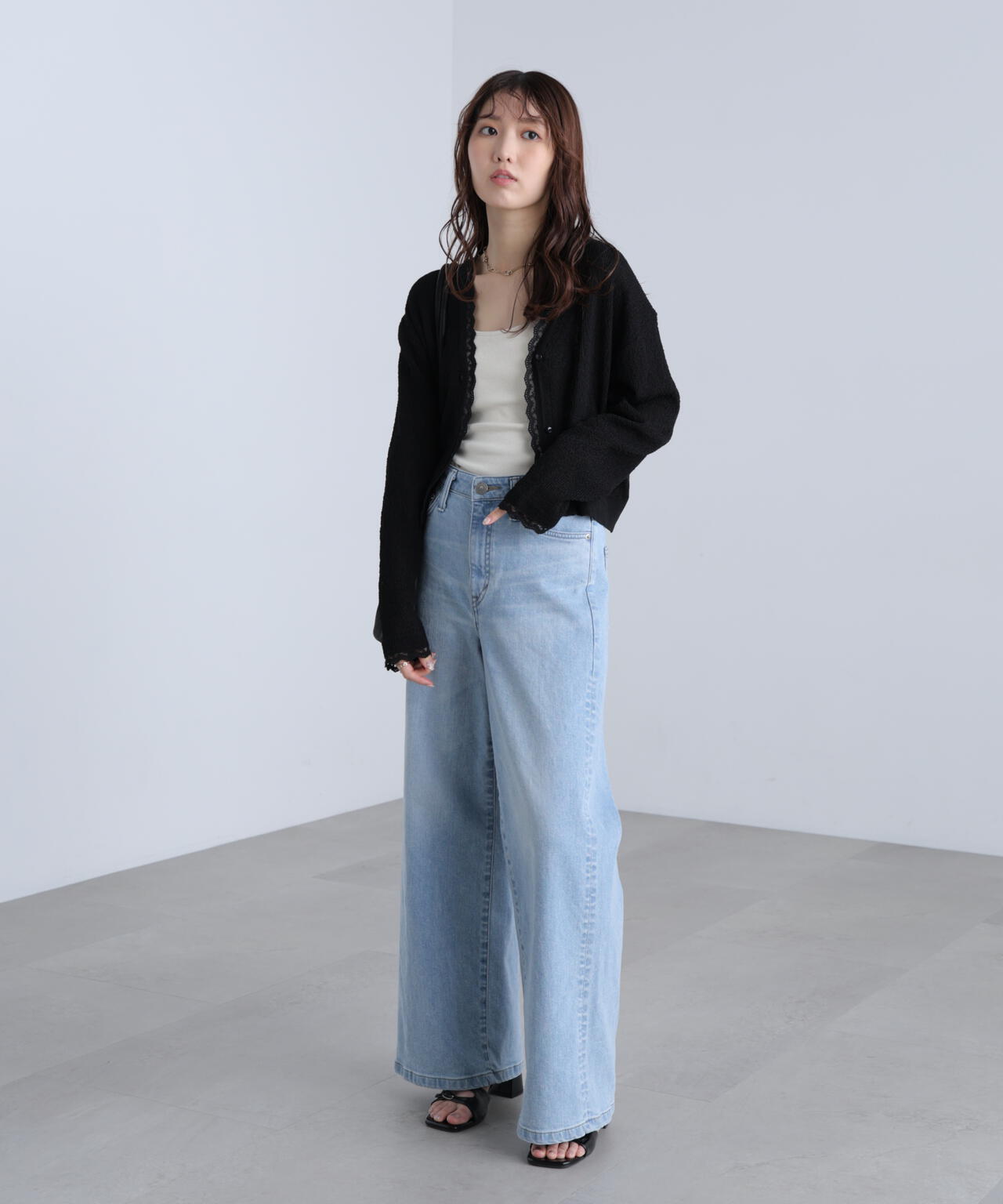 162cm 着用サイズ:FR