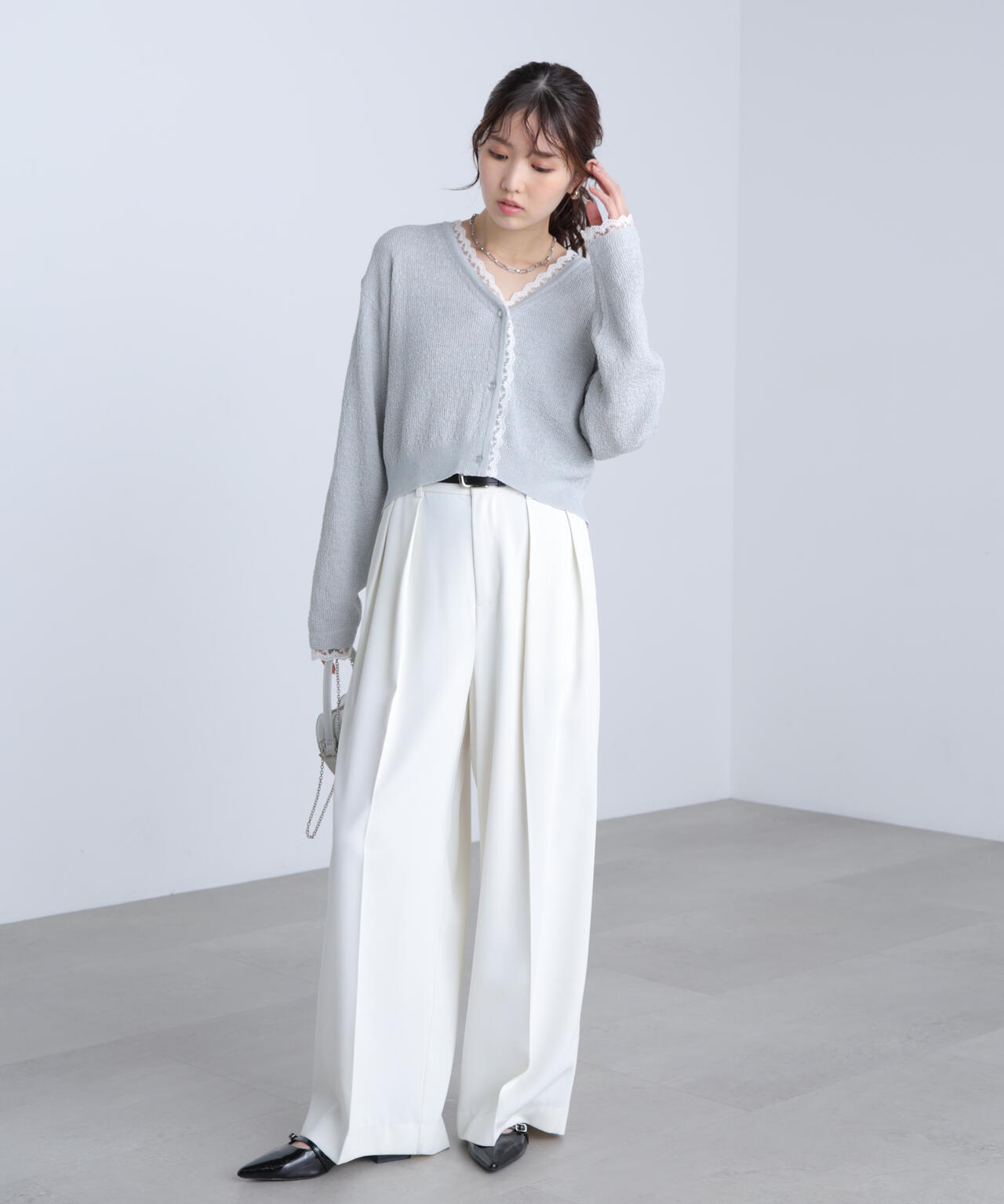 162cm 着用サイズ:FR