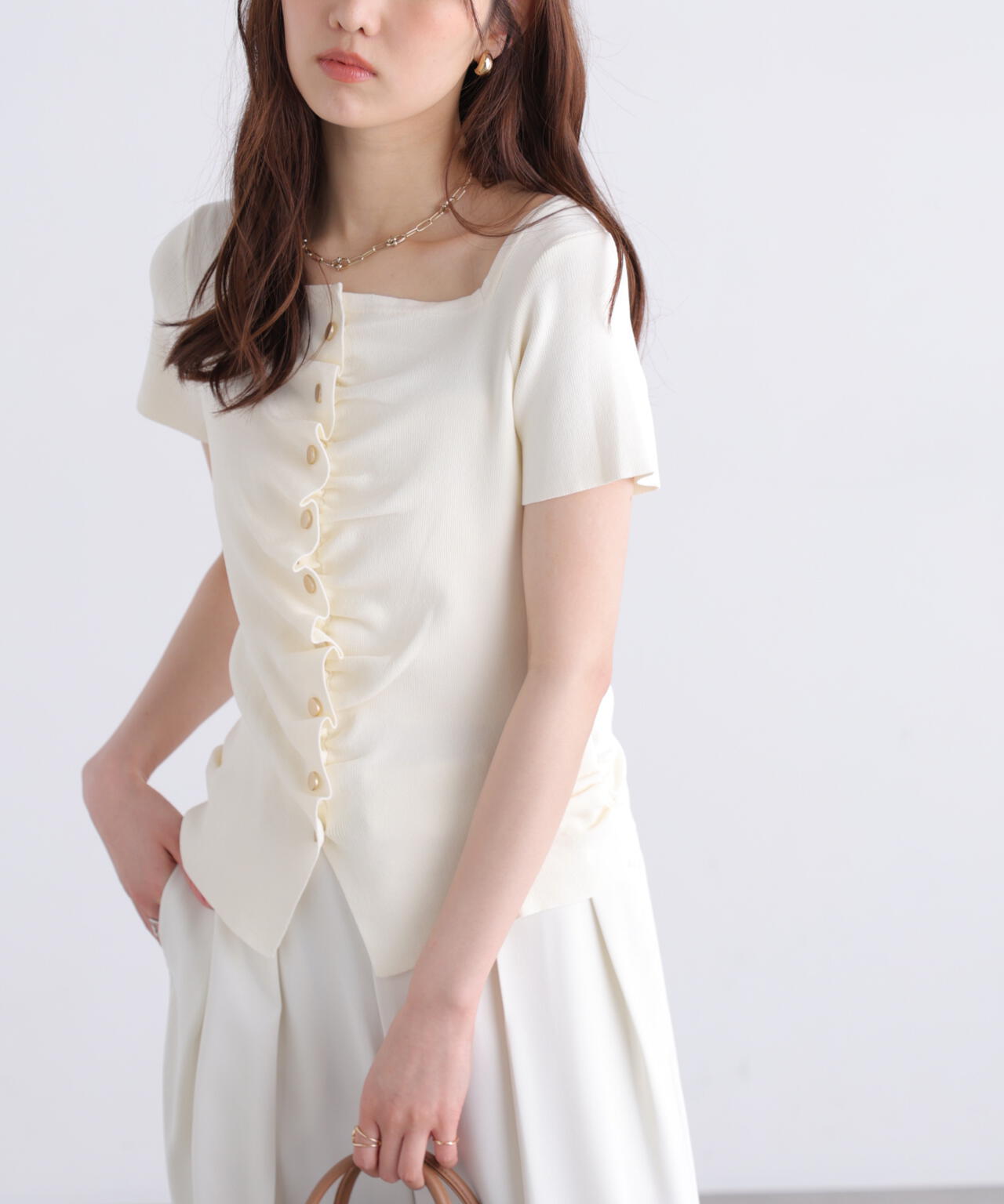 162cm 着用サイズ:FR