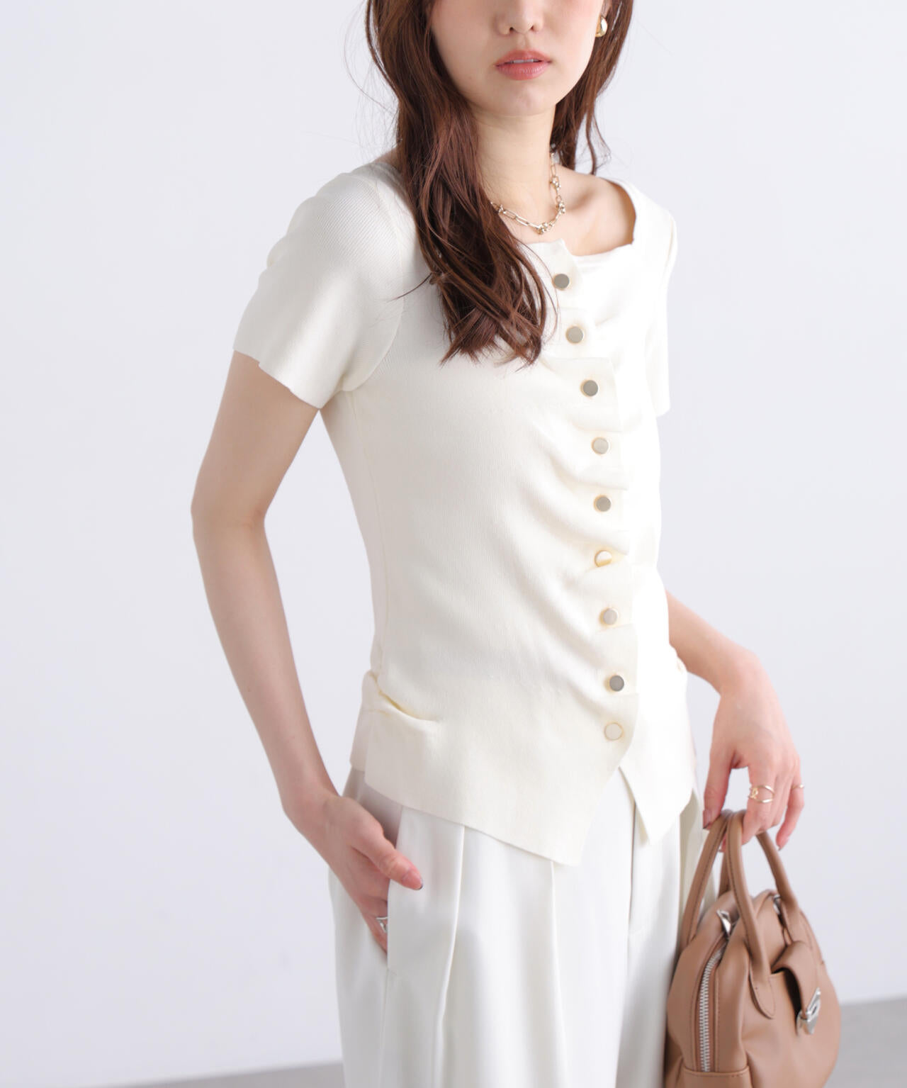 162cm 着用サイズ:FR