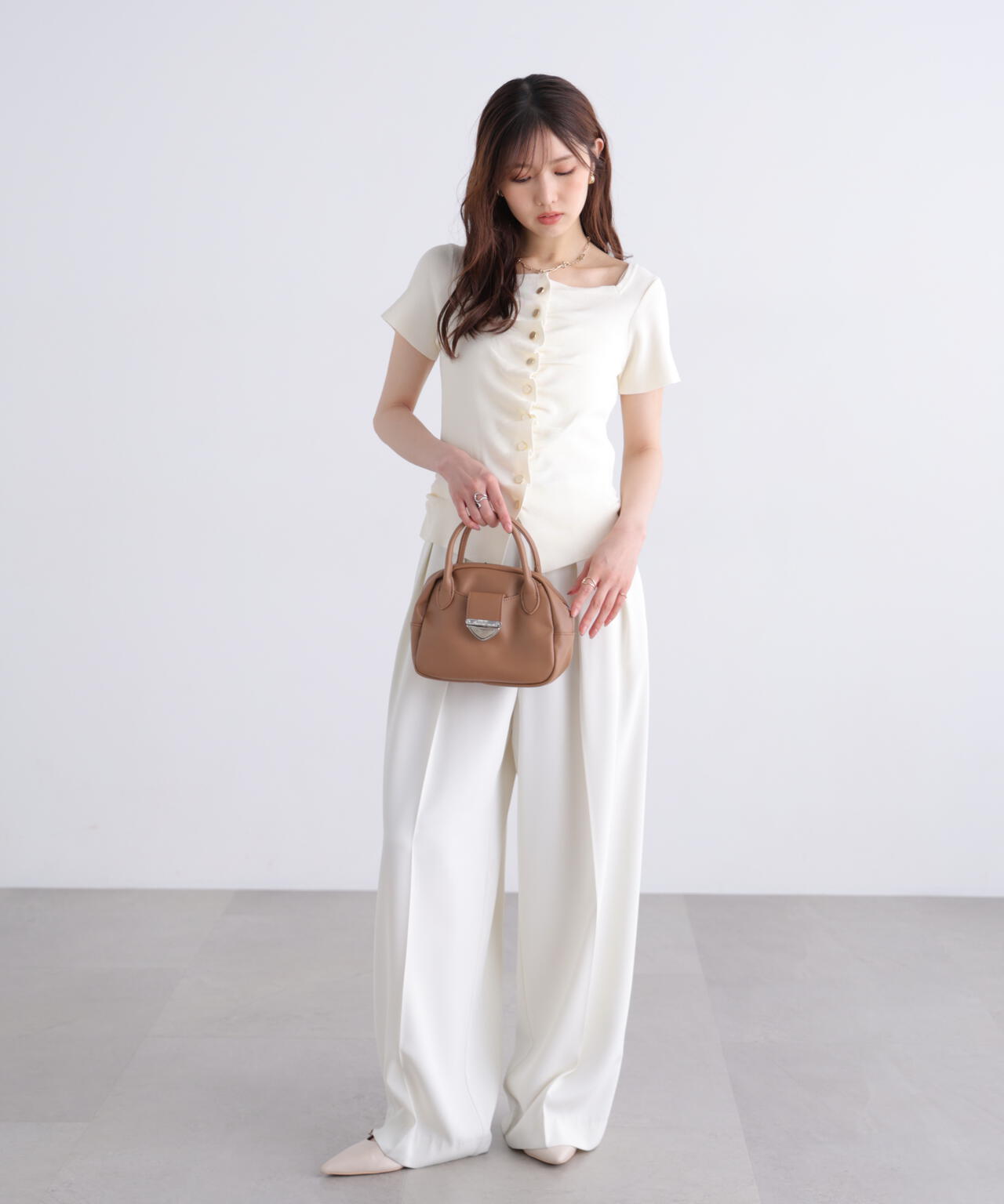 162cm 着用サイズ:FR