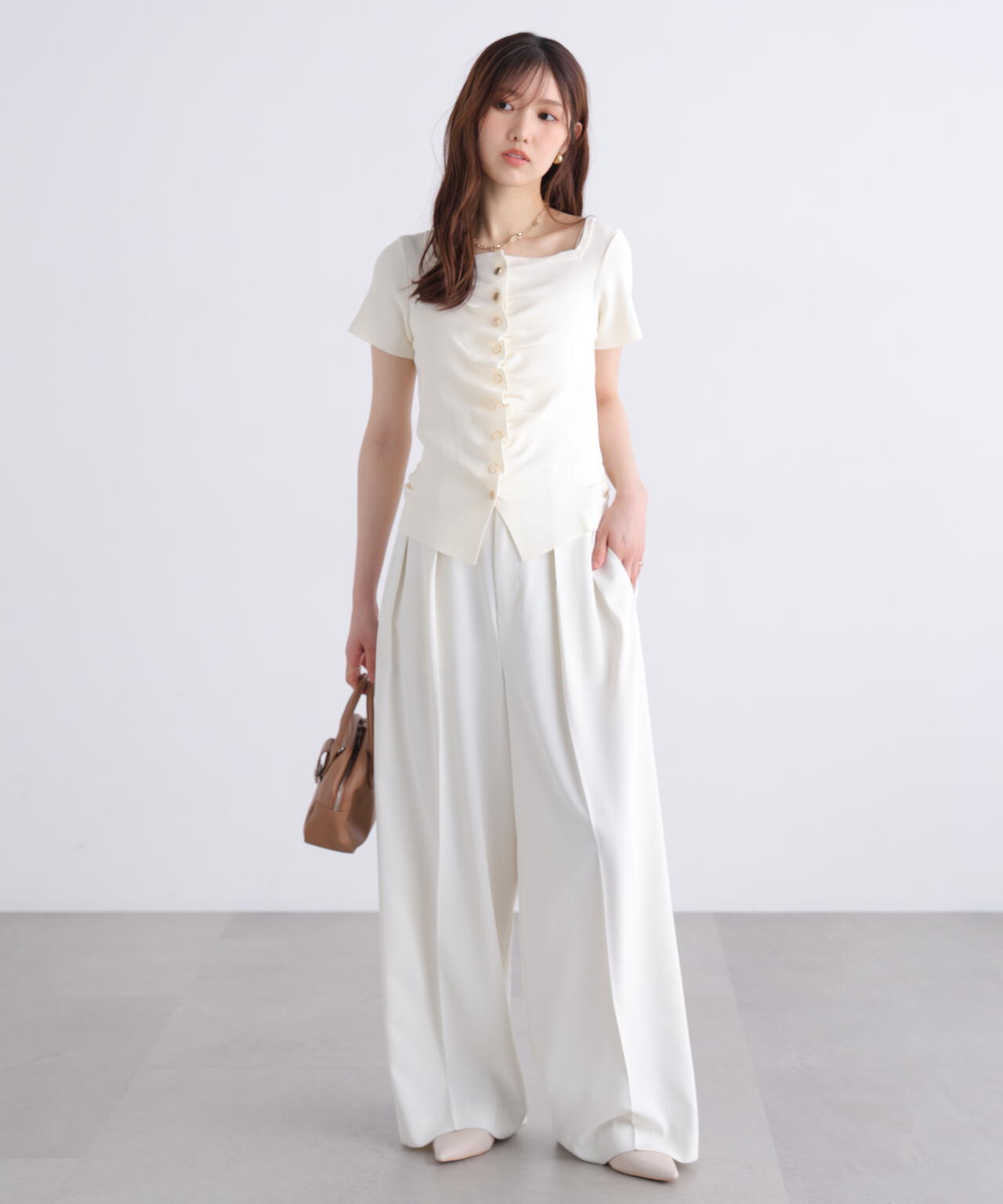 162cm 着用サイズ:FR