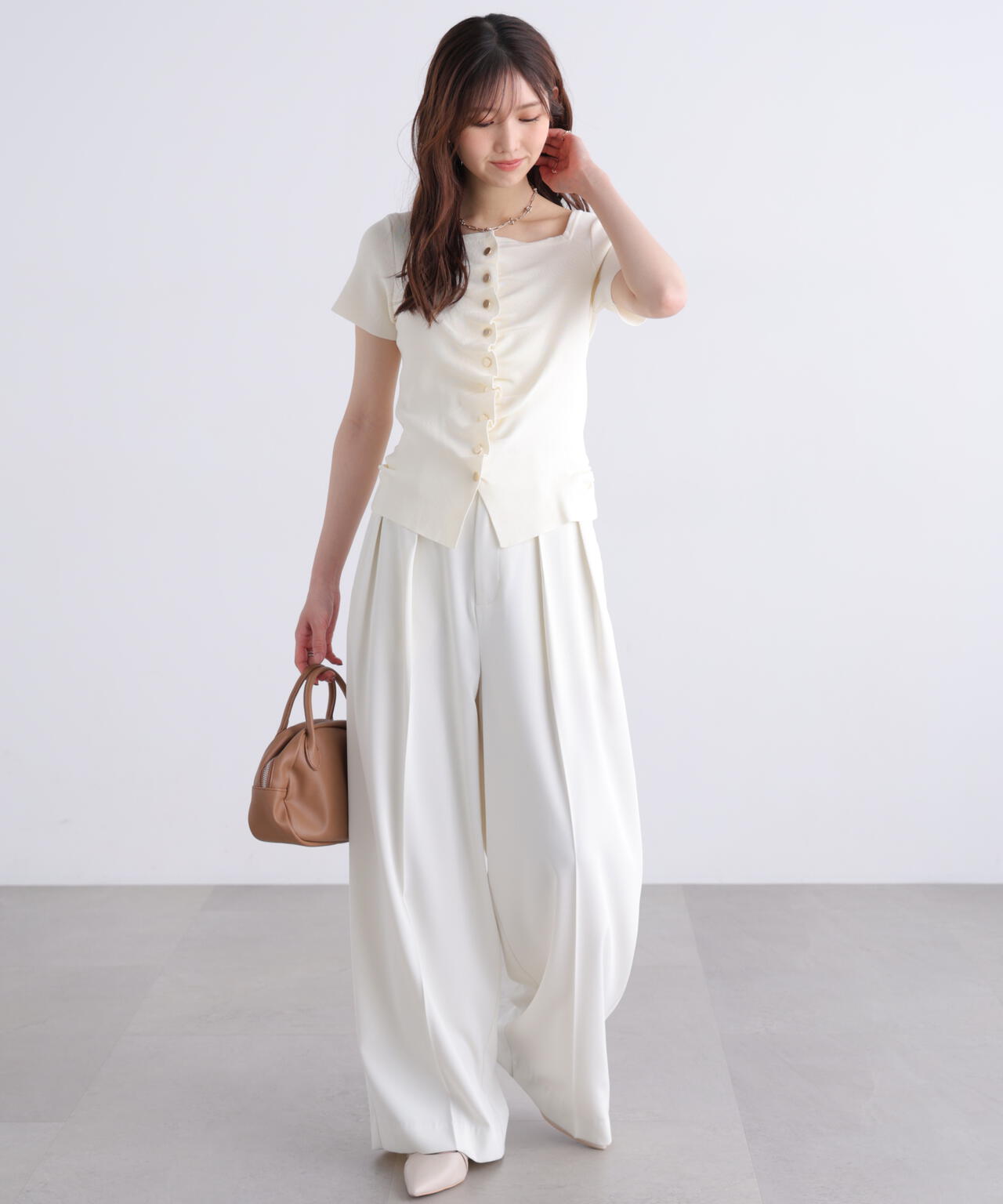 162cm 着用サイズ:FR