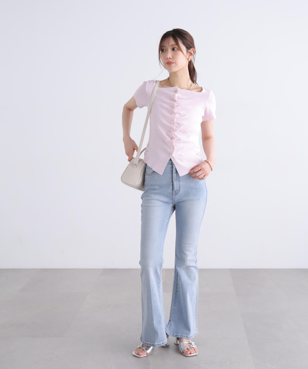 162cm 着用サイズ:FR