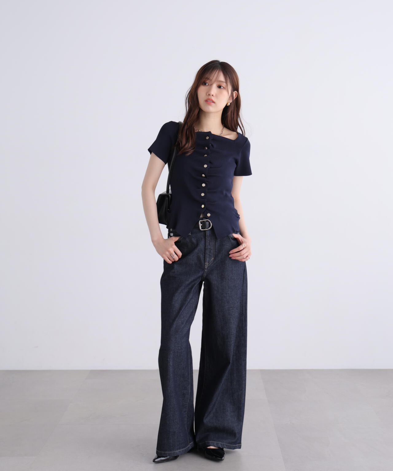 162cm 着用サイズ:FR
