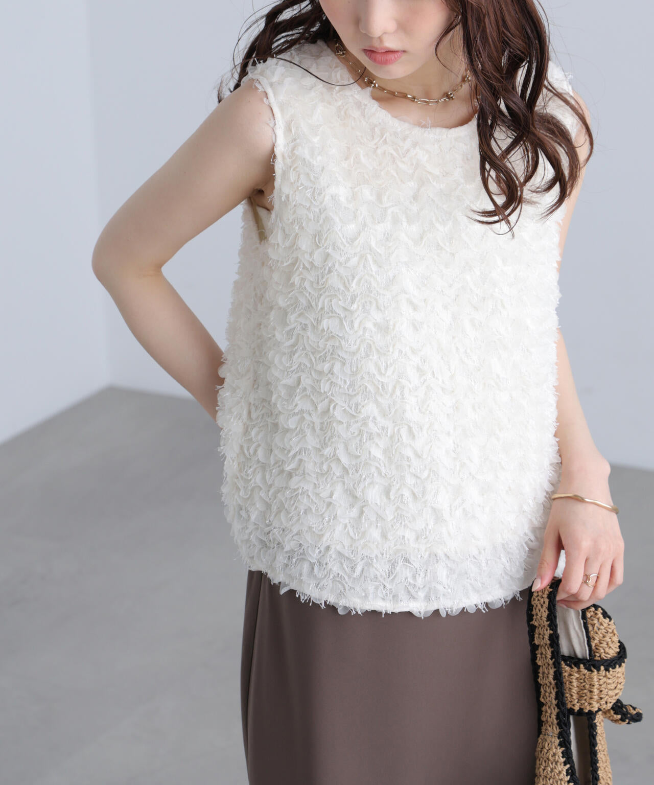 162cm 着用サイズ:FR