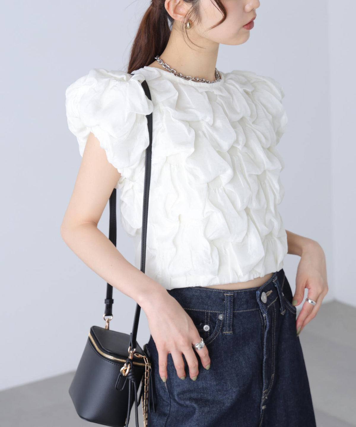 162cm 着用サイズ:FR