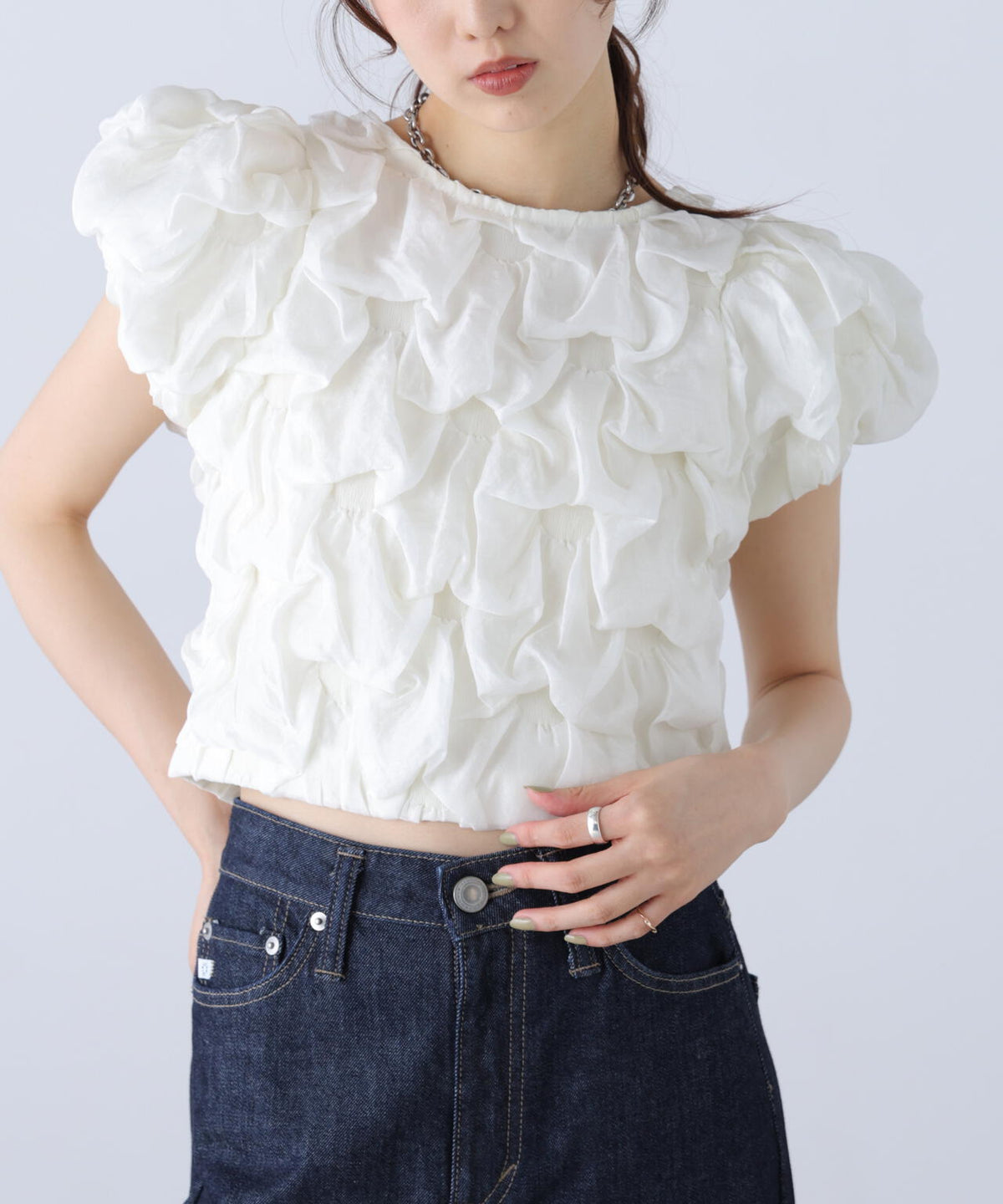 162cm 着用サイズ:FR