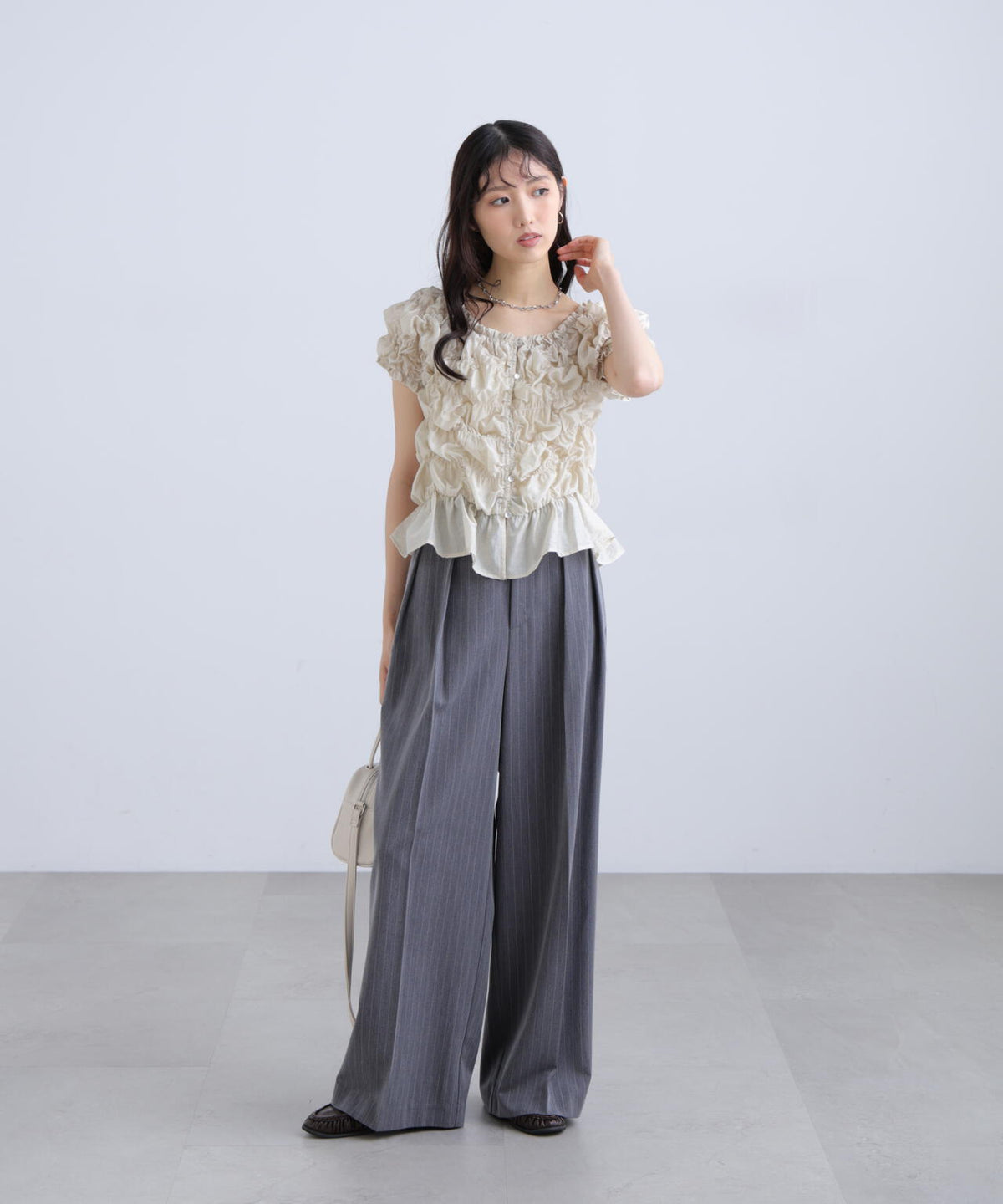 162cm 着用サイズ:FR