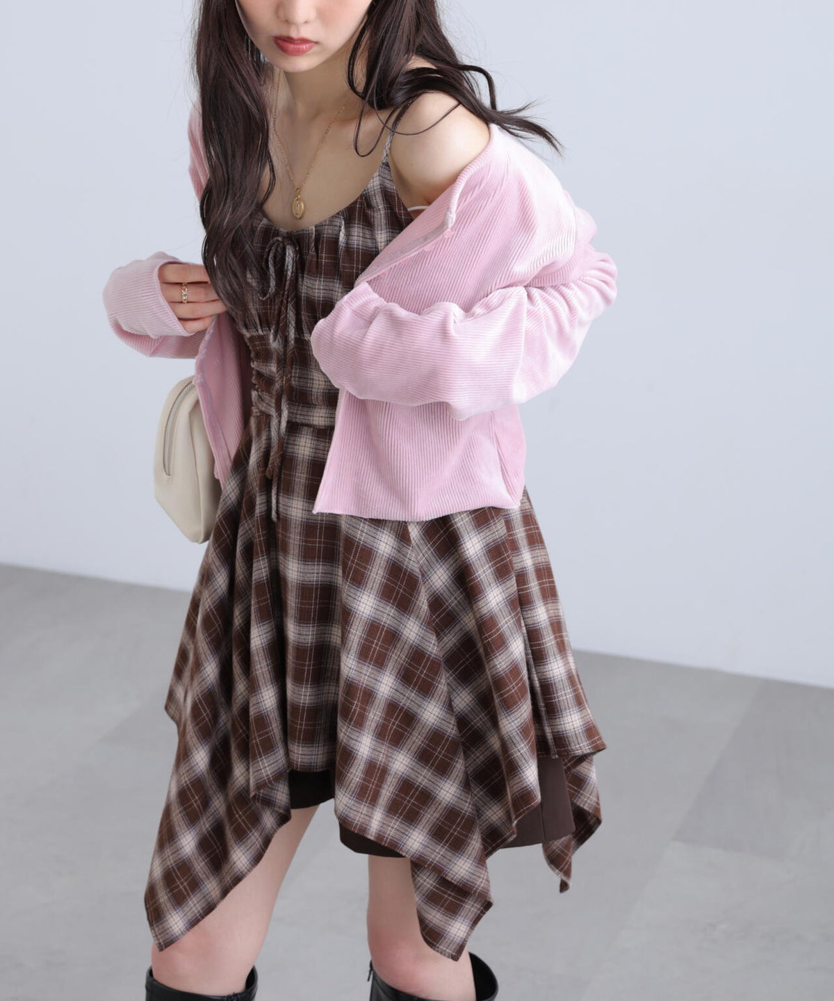 162cm 着用サイズ:FR