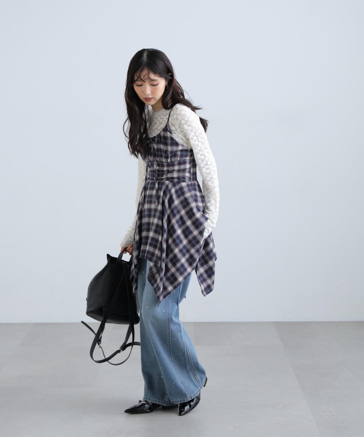 162cm 着用サイズ:FR