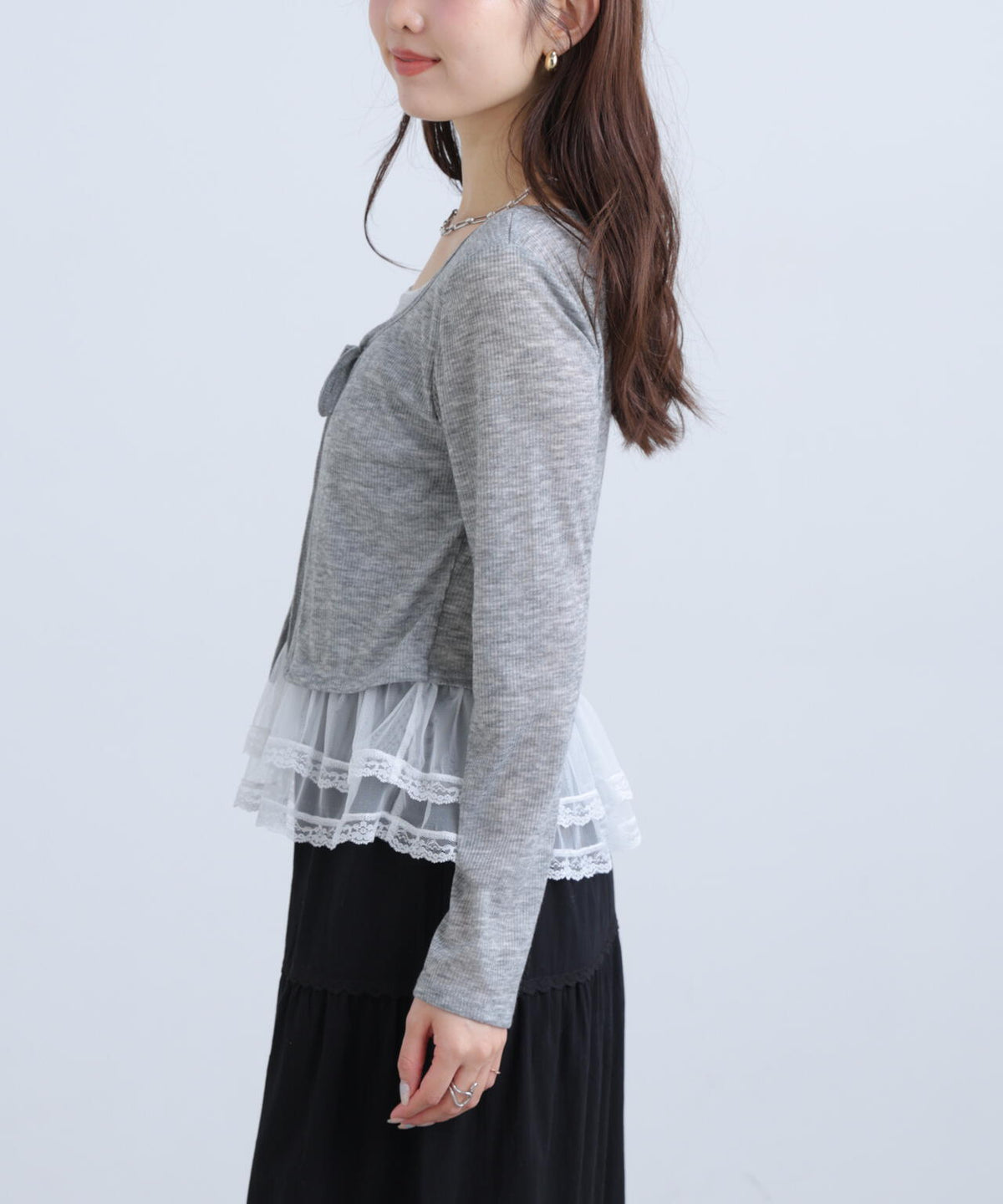 162cm 着用サイズ:FR