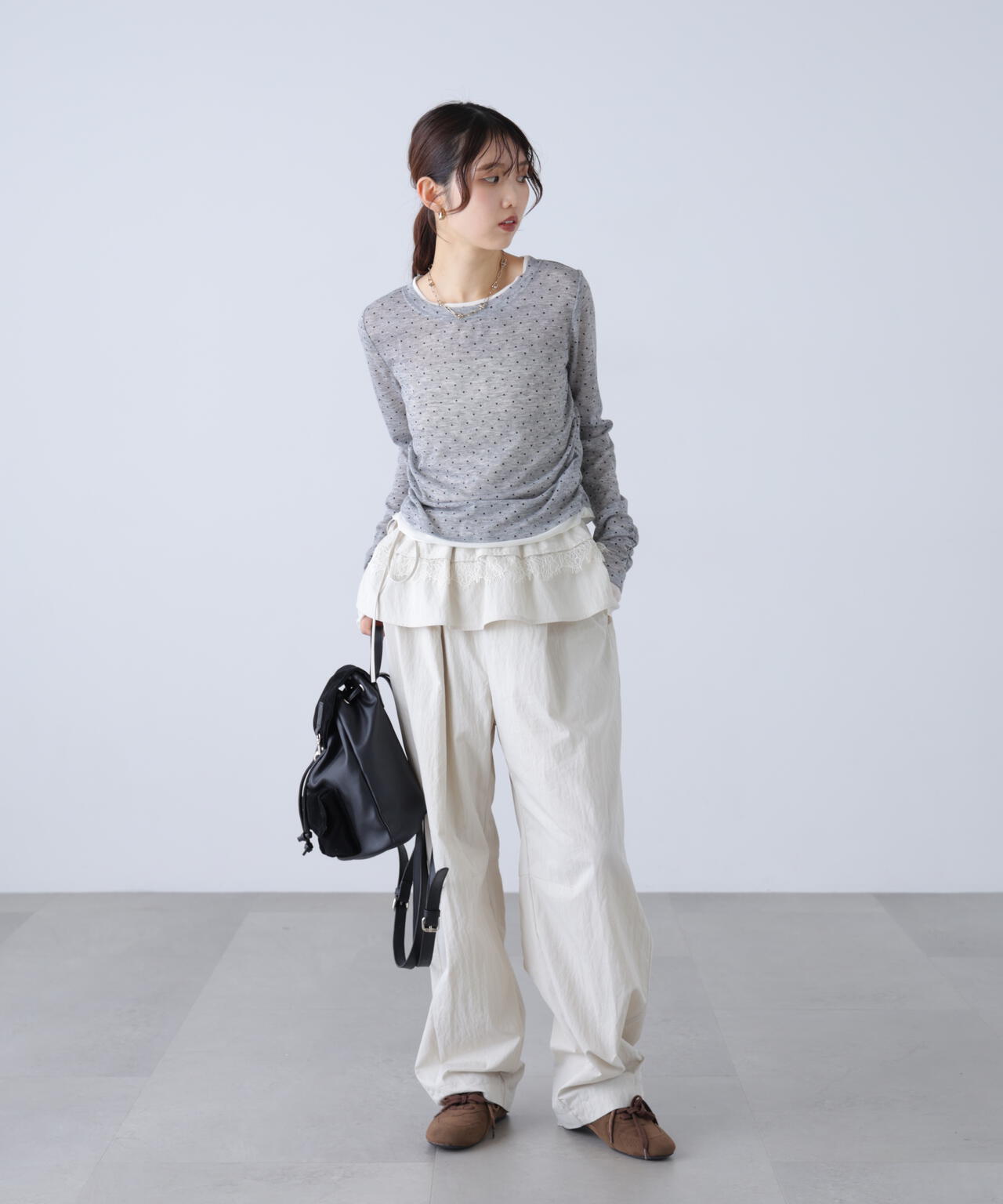 162cm 着用サイズ:FR