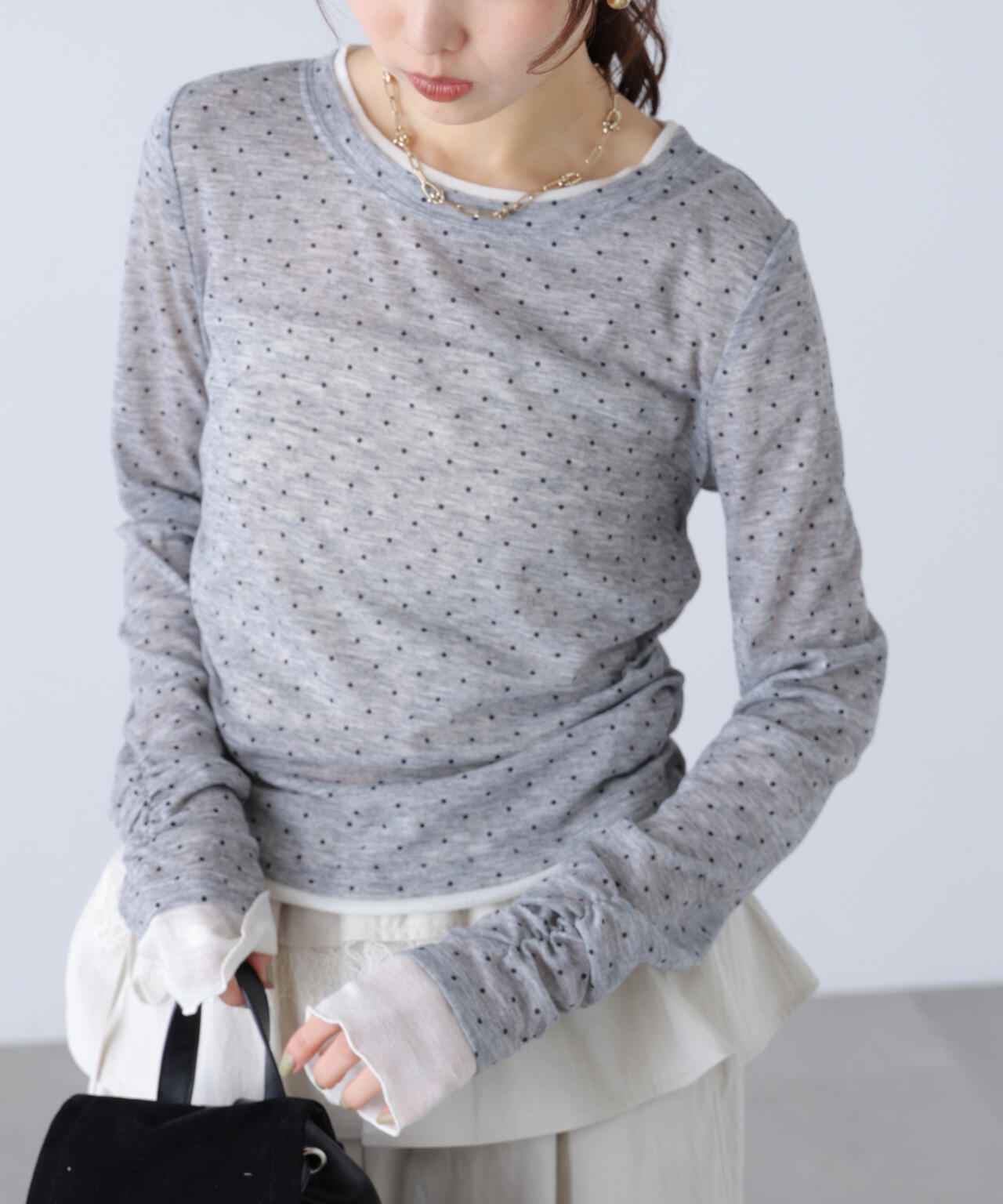 162cm 着用サイズ:FR