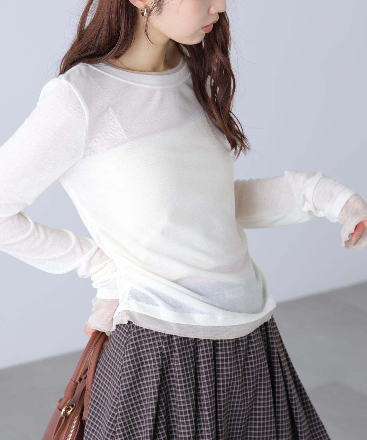 162cm 着用サイズ:FR