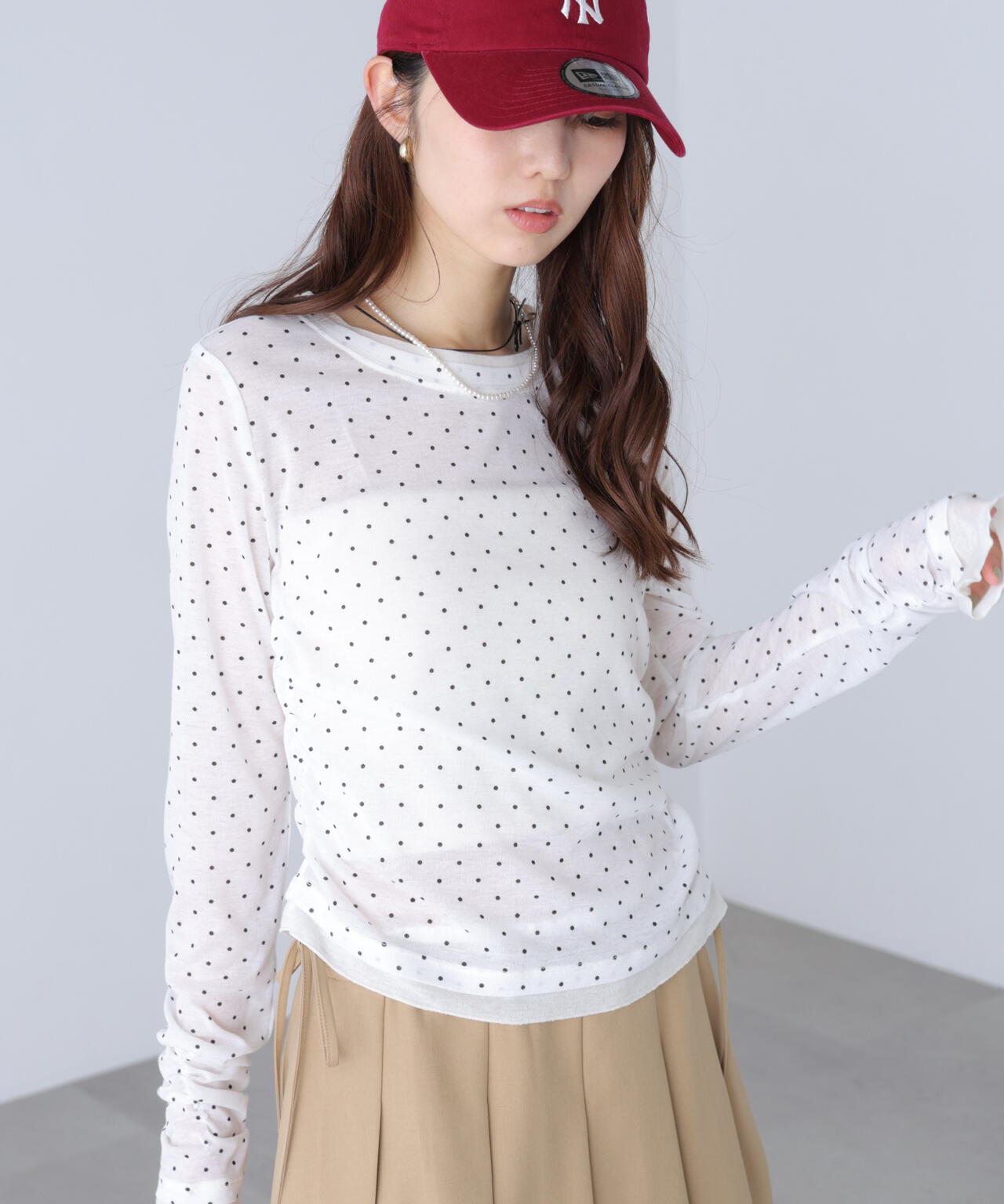 162cm 着用サイズ:FR