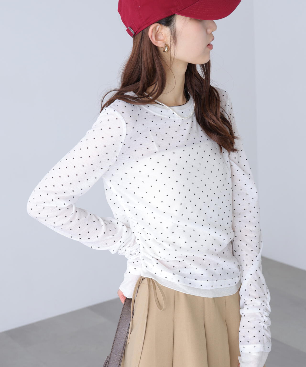 162cm 着用サイズ:FR