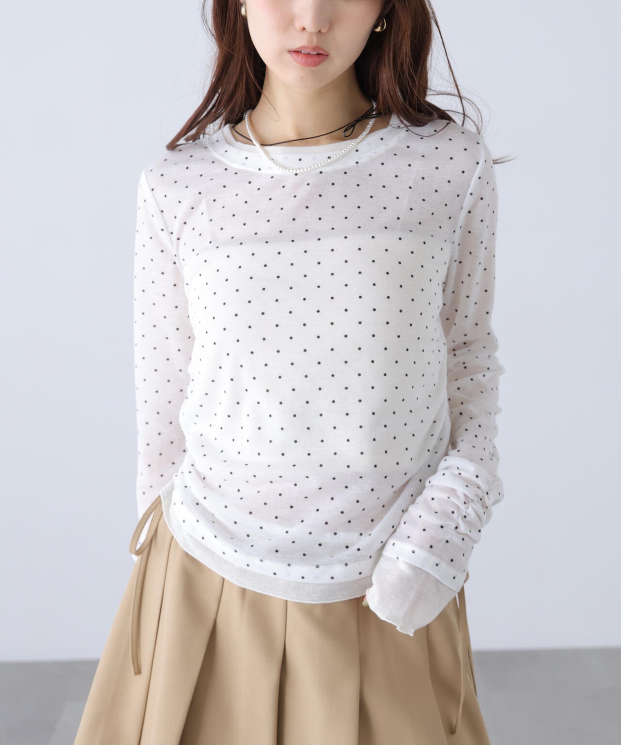 162cm 着用サイズ:FR