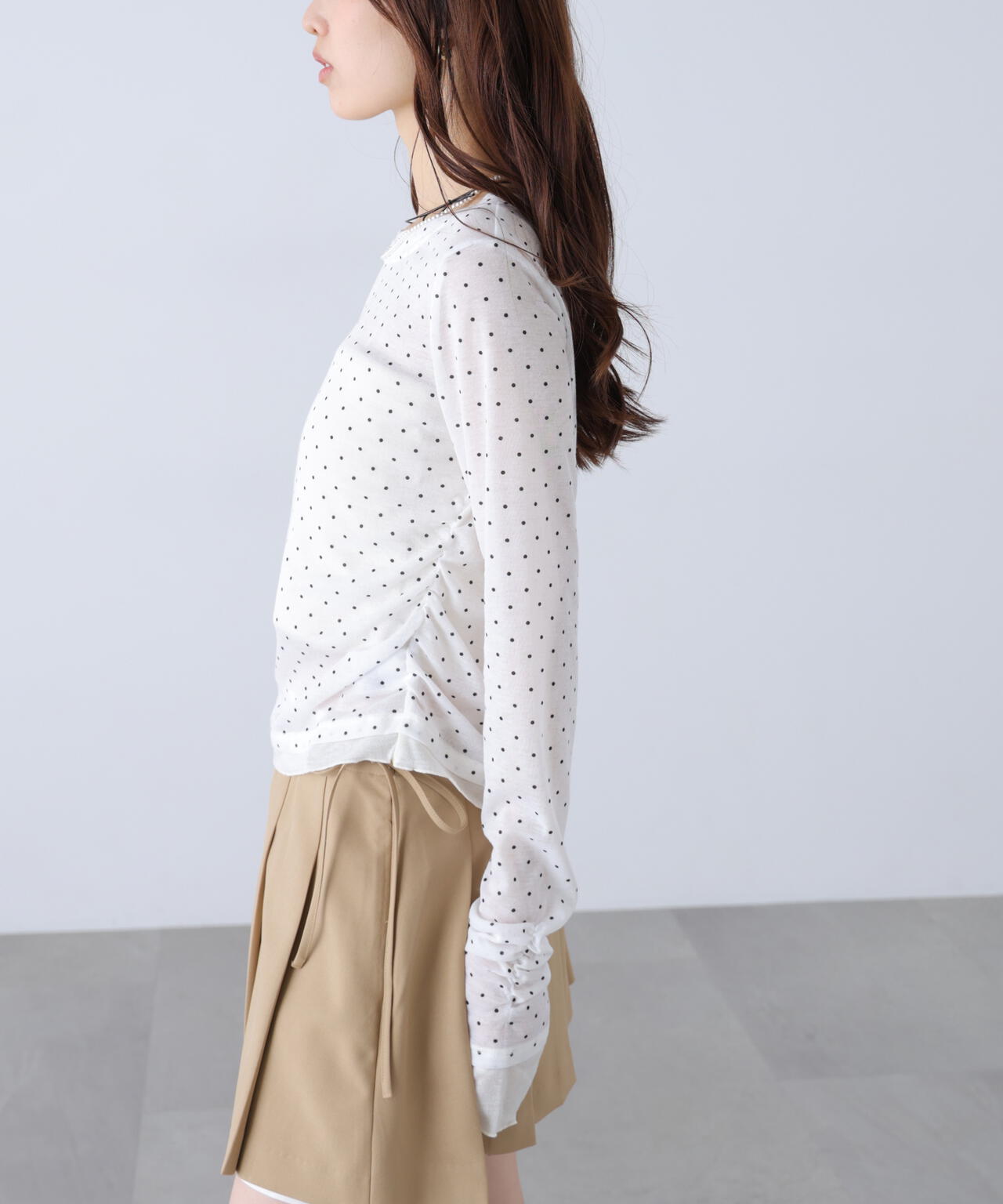 162cm 着用サイズ:FR